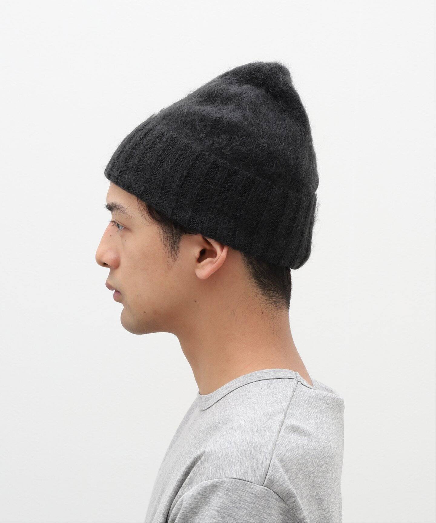 AURALEE / オーラリー】BRUSHED SUPER KID MOHAIR KNIT CAP（キャップ