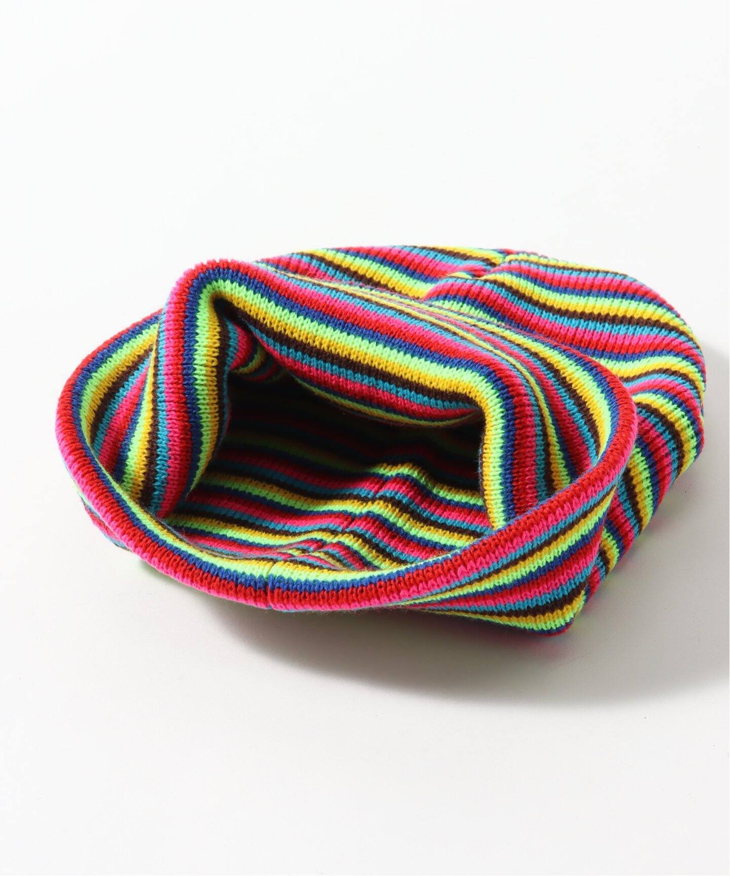 AFB / エーエフビー】SINGLE BEANIE BORDER MULTI（ニットキャップ 