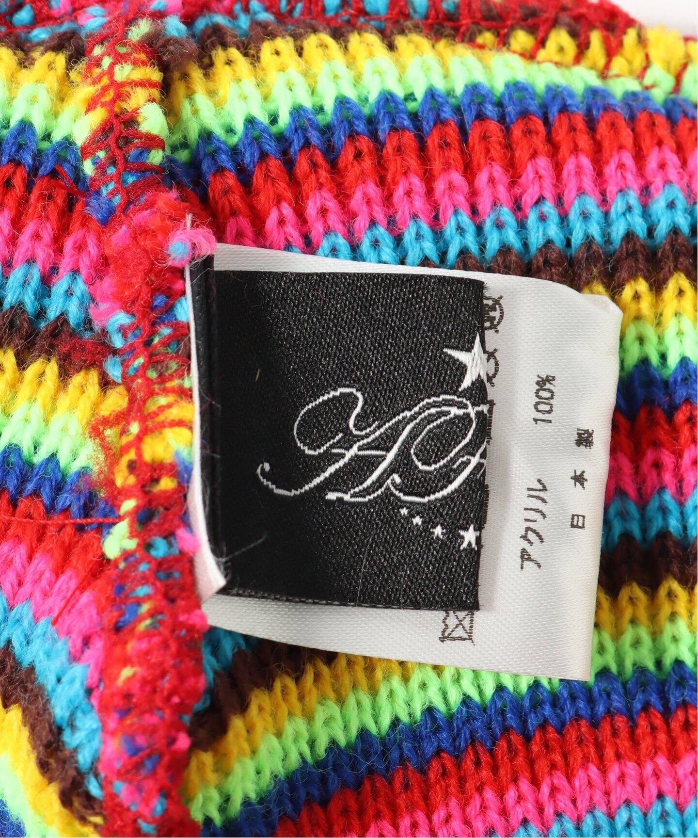 AFB / エーエフビー】SINGLE BEANIE BORDER MULTI（ニットキャップ 