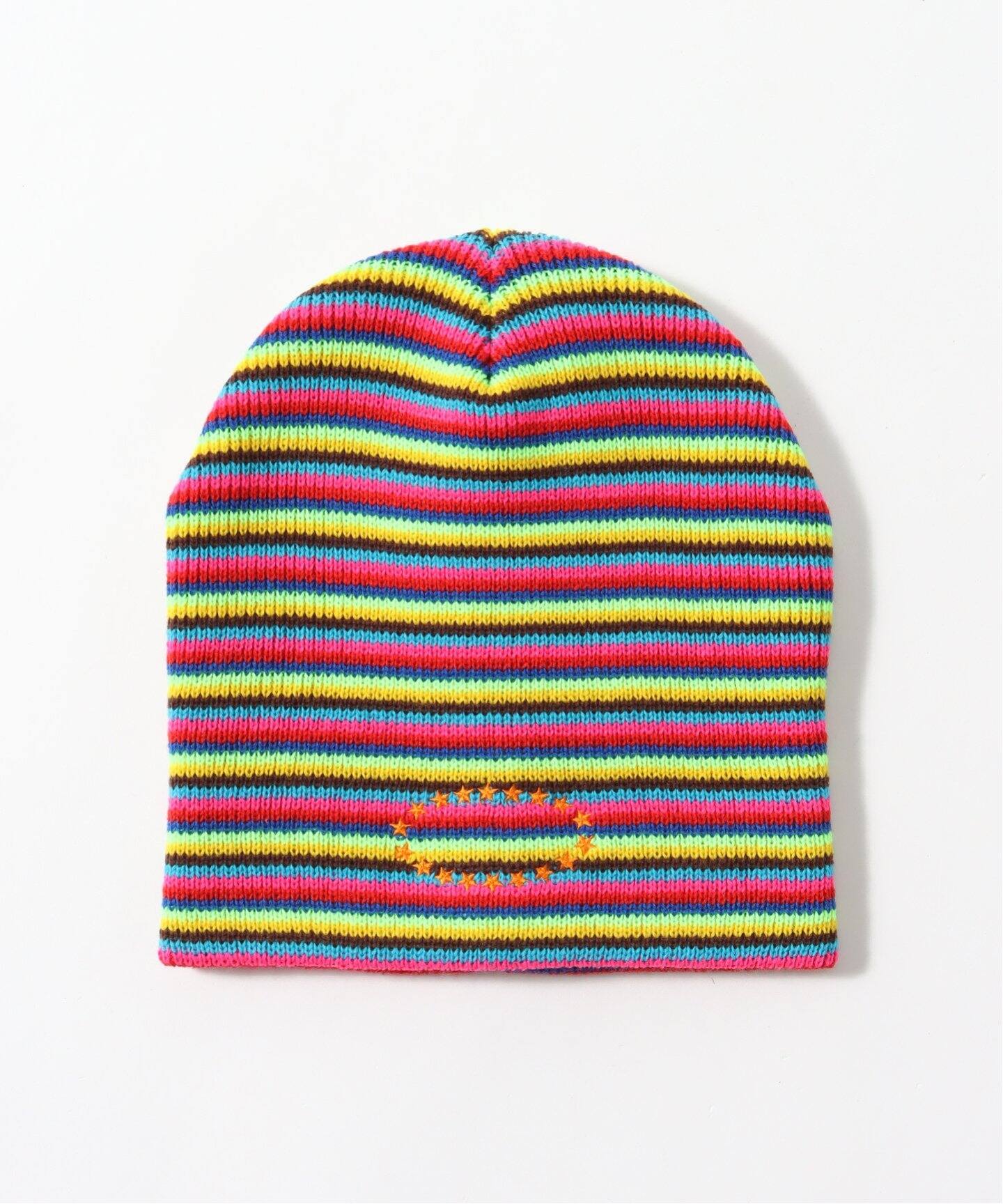 AFB / エーエフビー】SINGLE BEANIE BORDER MULTI（ニットキャップ 