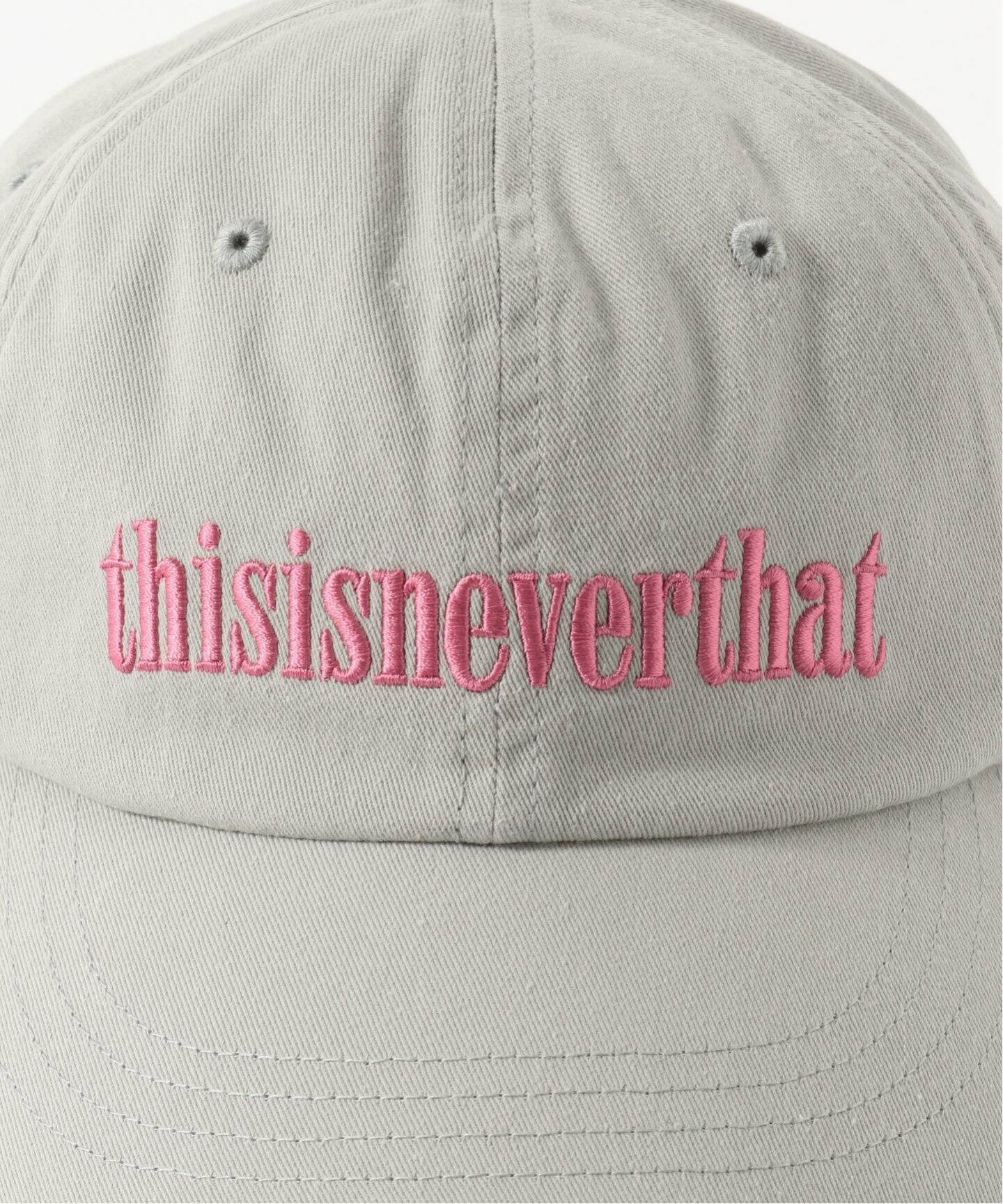 thisisneverthat / ディスイズネバーザット】ONYX CAP（キャップ