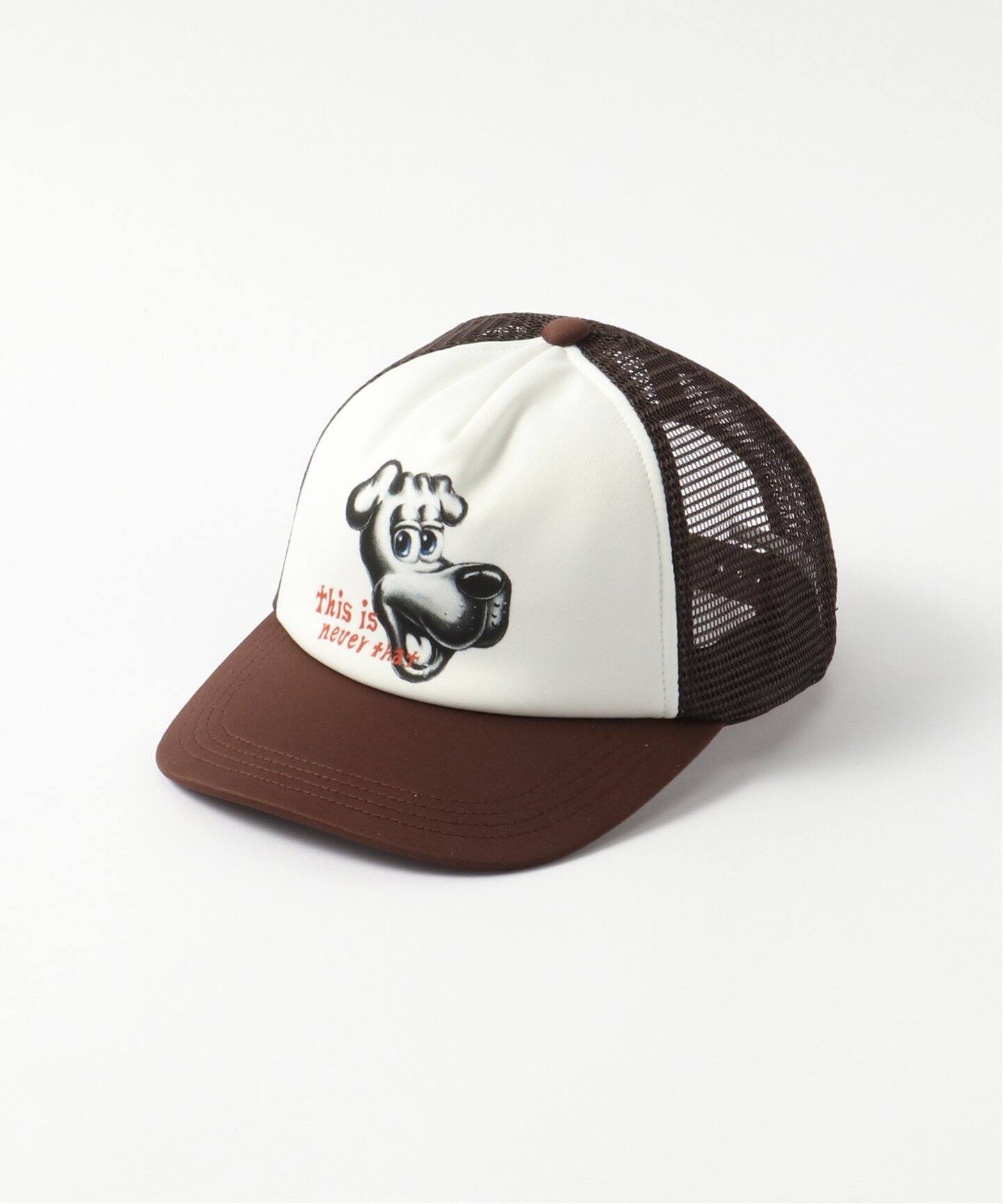 thisisneverthat / ディスイズネバーザット】TNT DOG MESH TRUCKER CAP 