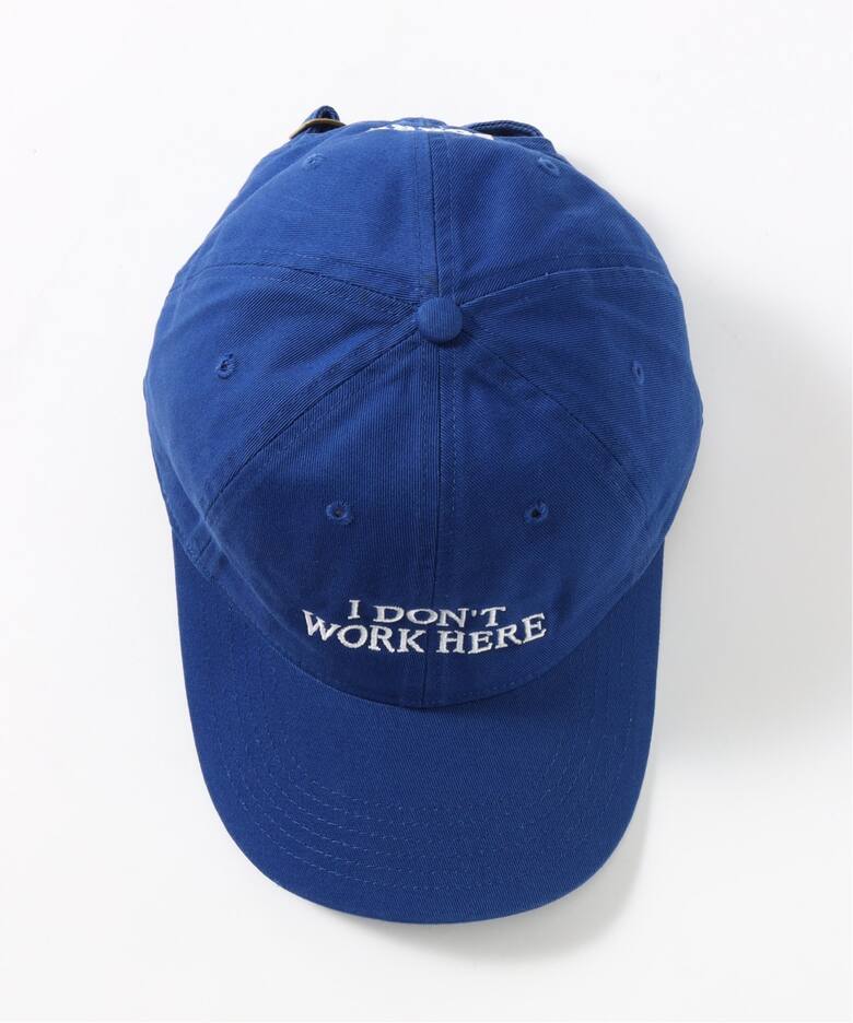 【IDEA BOOKS / アイディアブックス】SORRY I DONT WORK HERE HAT（キャップ）｜PULP（パルプ）の通販