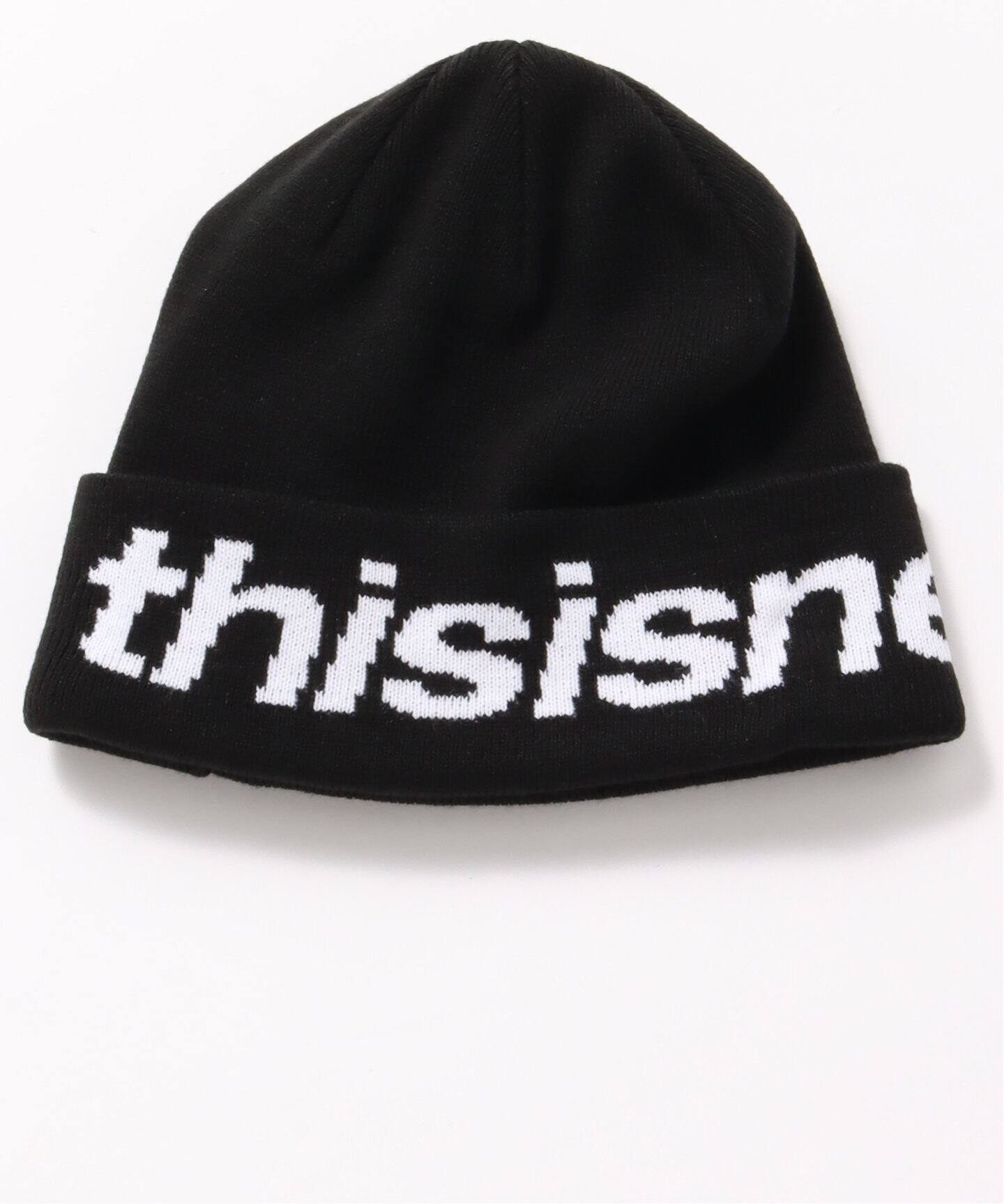thisisneverthat / ディスイズネバーザット】SP-Logo Big Cuff Beanie 