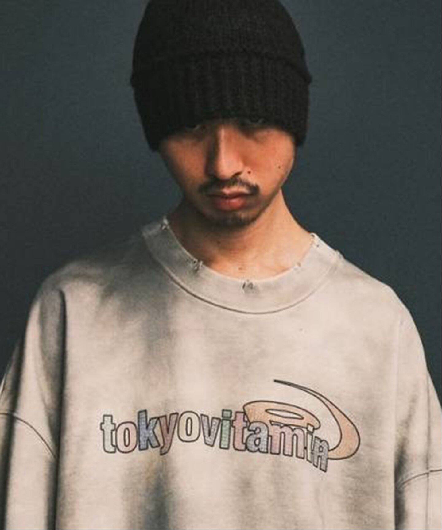 Plateau Studio x tokyovitamin】BEANIE（ニットキャップ・ビーニー 