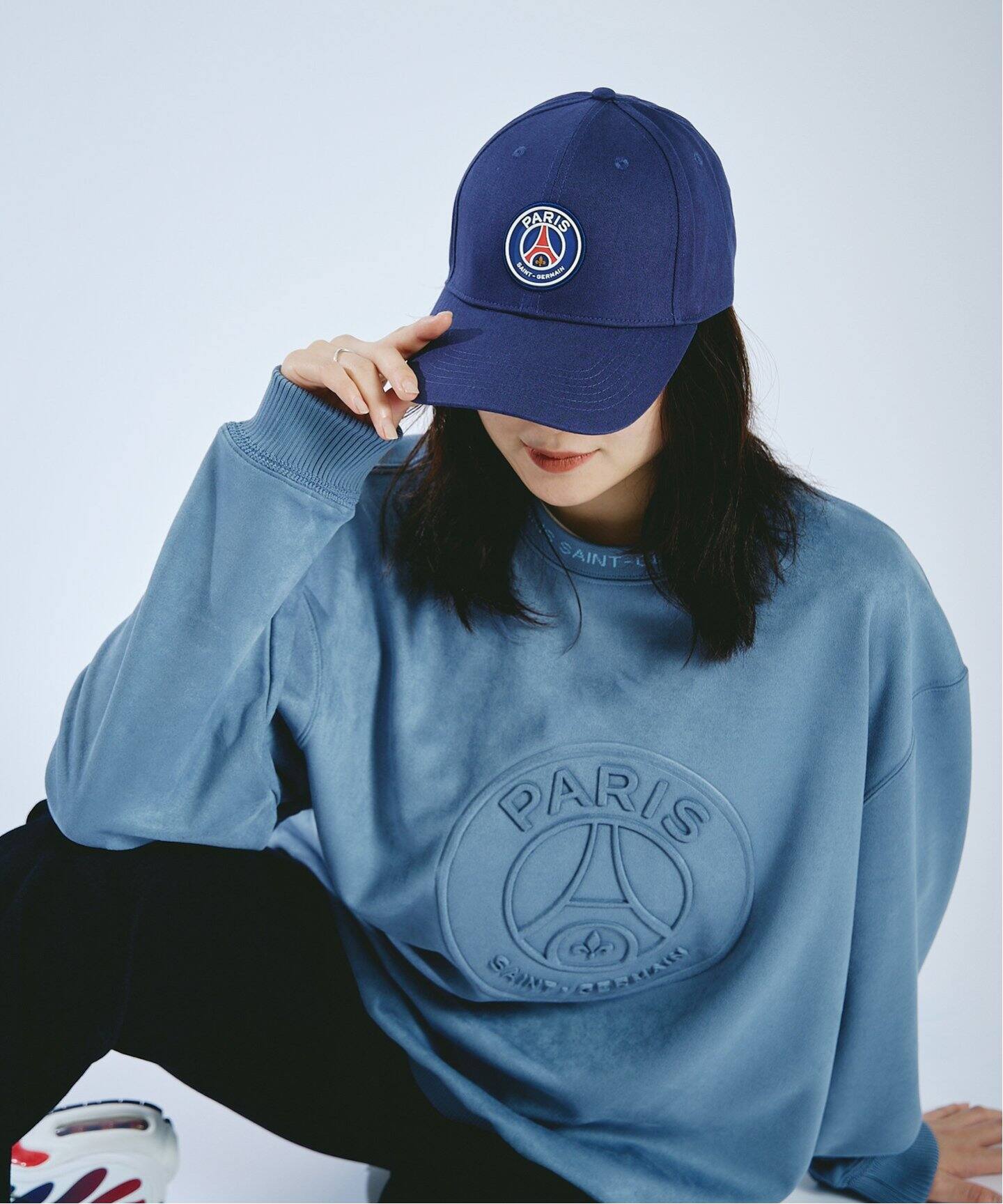 Paris Saint-Germain】WEEPLAY ESSENTIAL LOGO CAP（キャップ）｜Paris  
