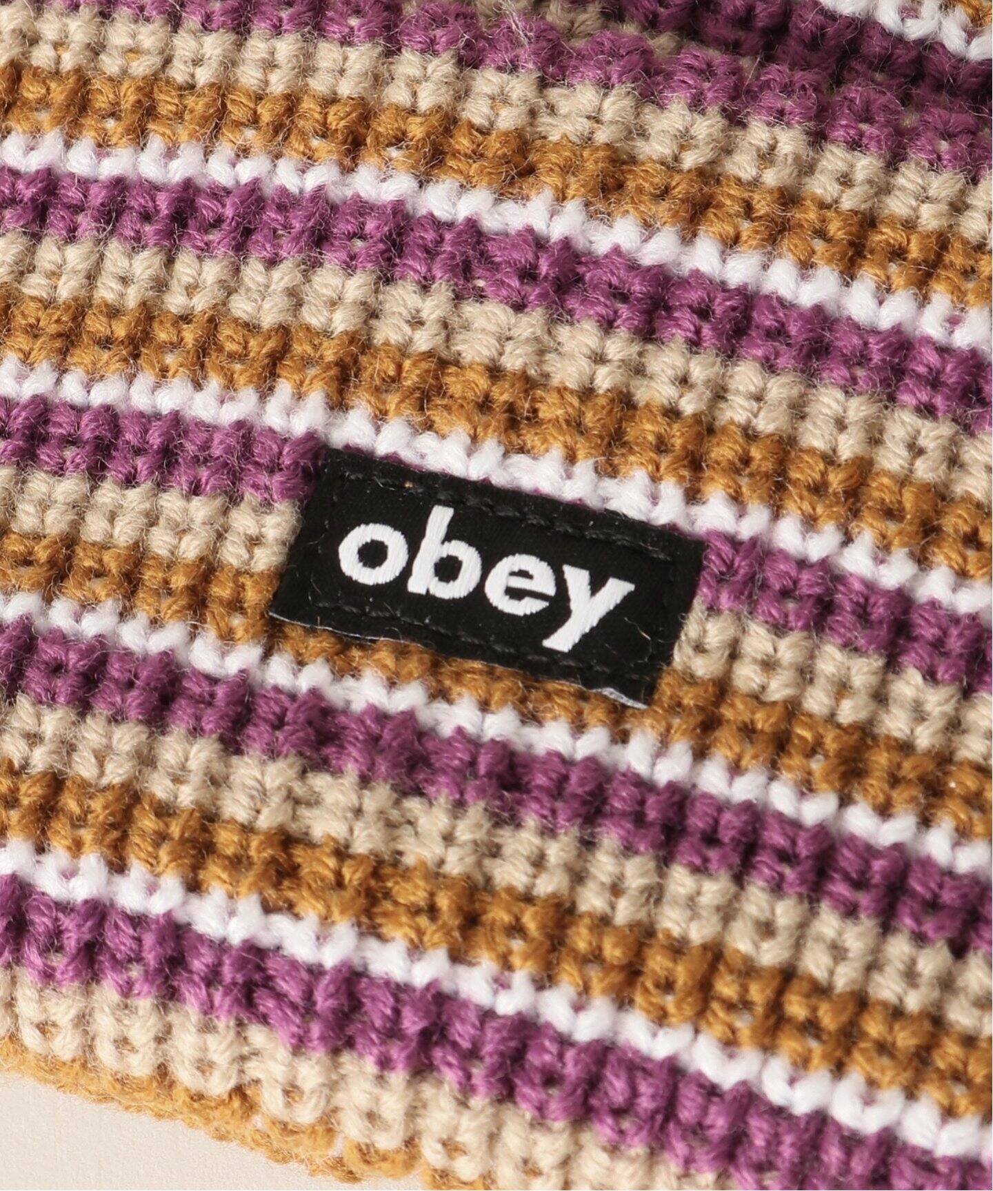 OBEY / オベイ】LOOSE GROOVE BEANIE：ニットキャップ（ニット