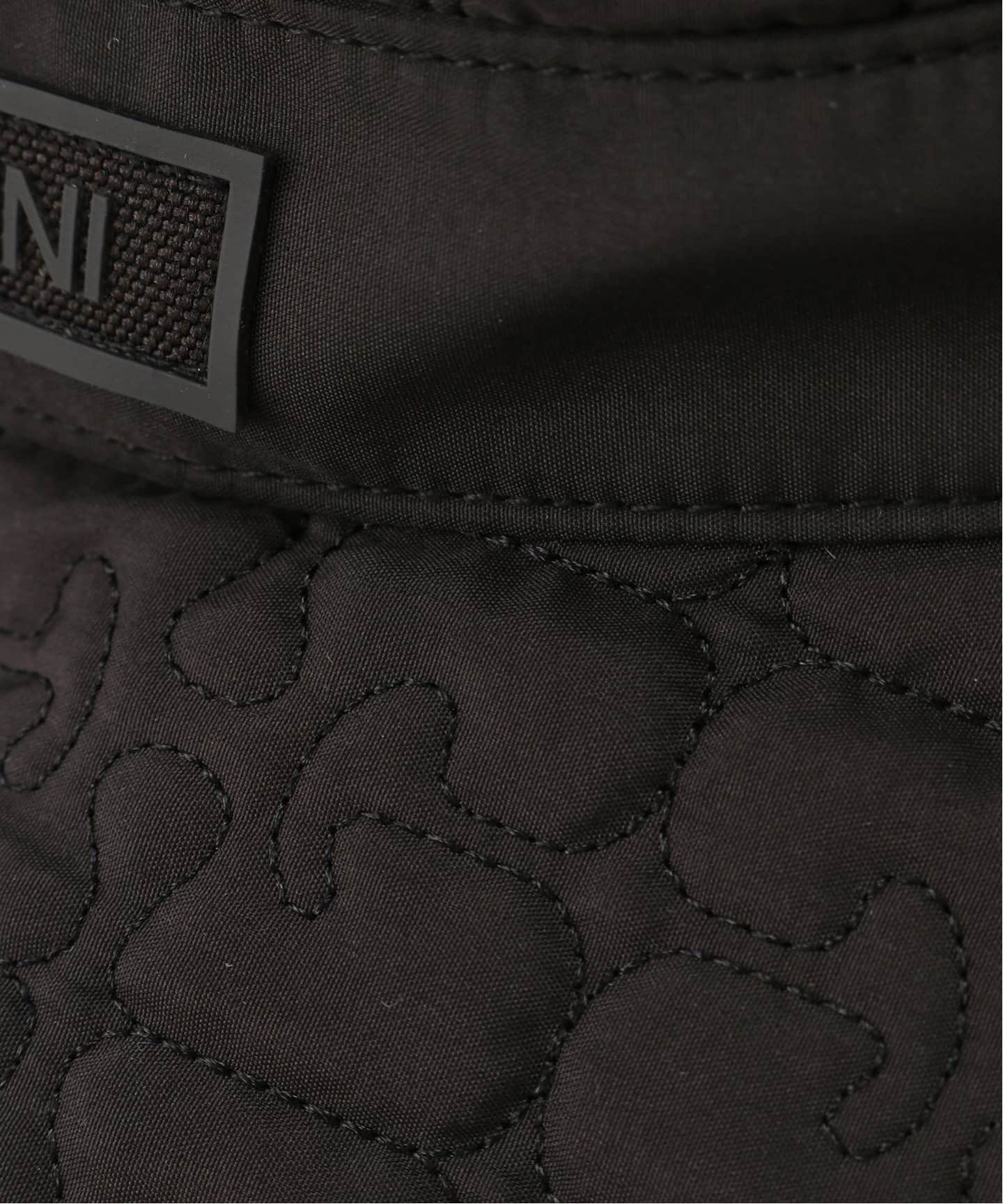 GANNI / ガニー】 Bucket Hat Quilted Tech：ハット（ハット