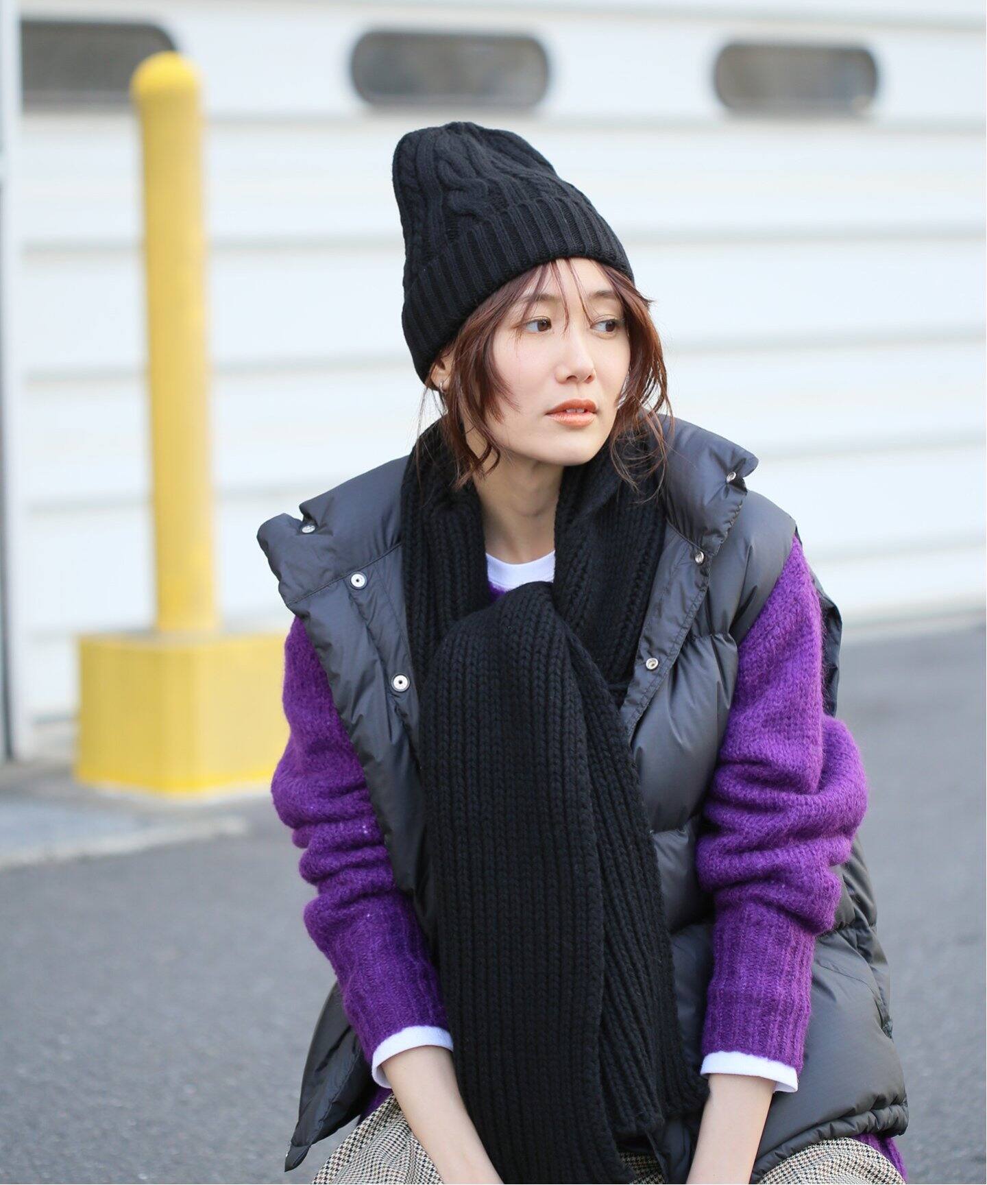 MUSE de Deuxieme Classe watch cap ニット帽