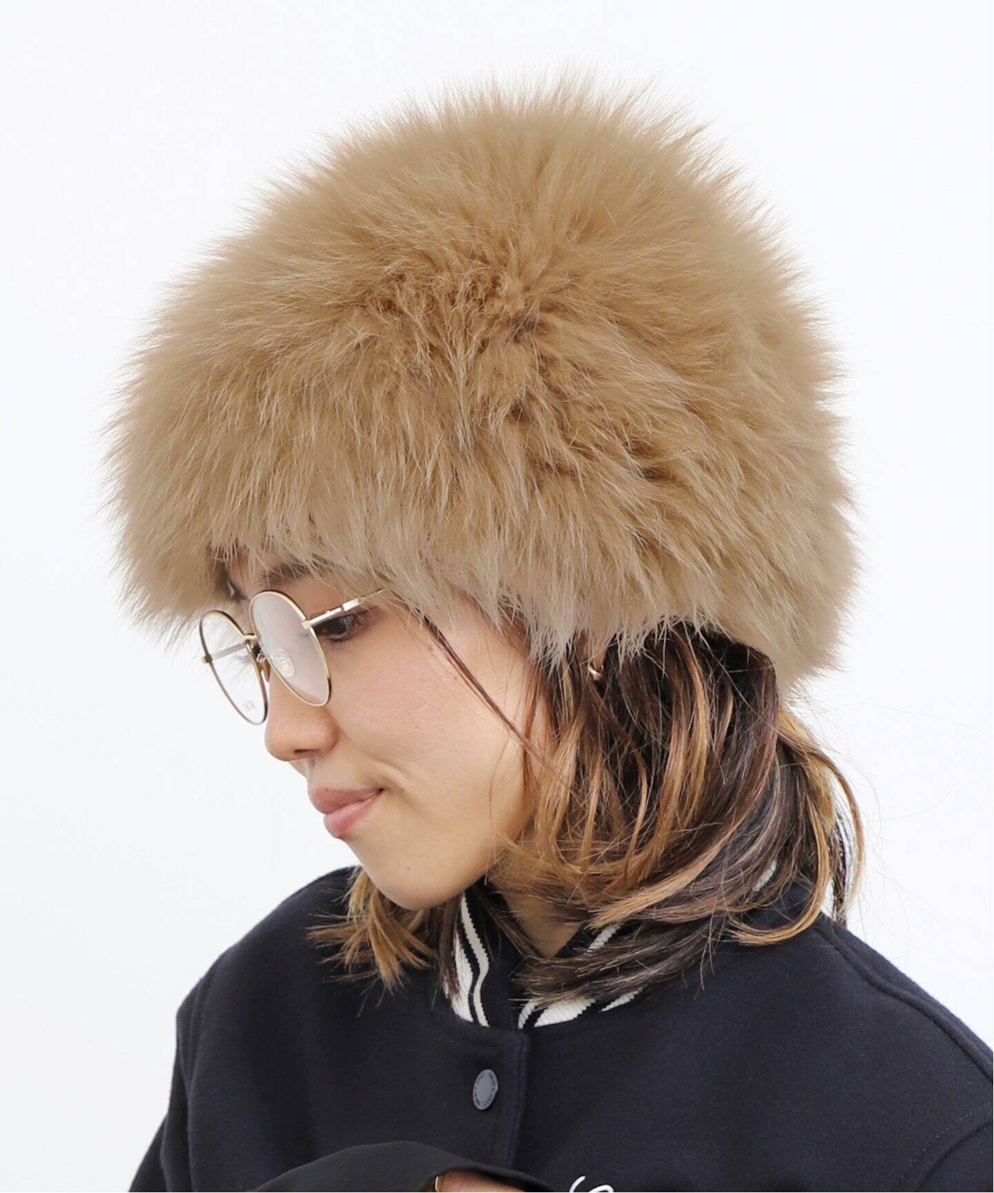 冬物セール！YVES SALOMON なまなましい 《イウ゛サロモン ミックス 