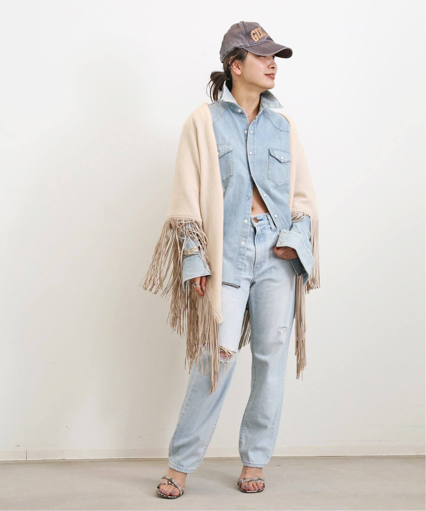 GOLDEN GOOSE / ゴールデングース】JOURNEY BASEBALL CAP（キャップ  