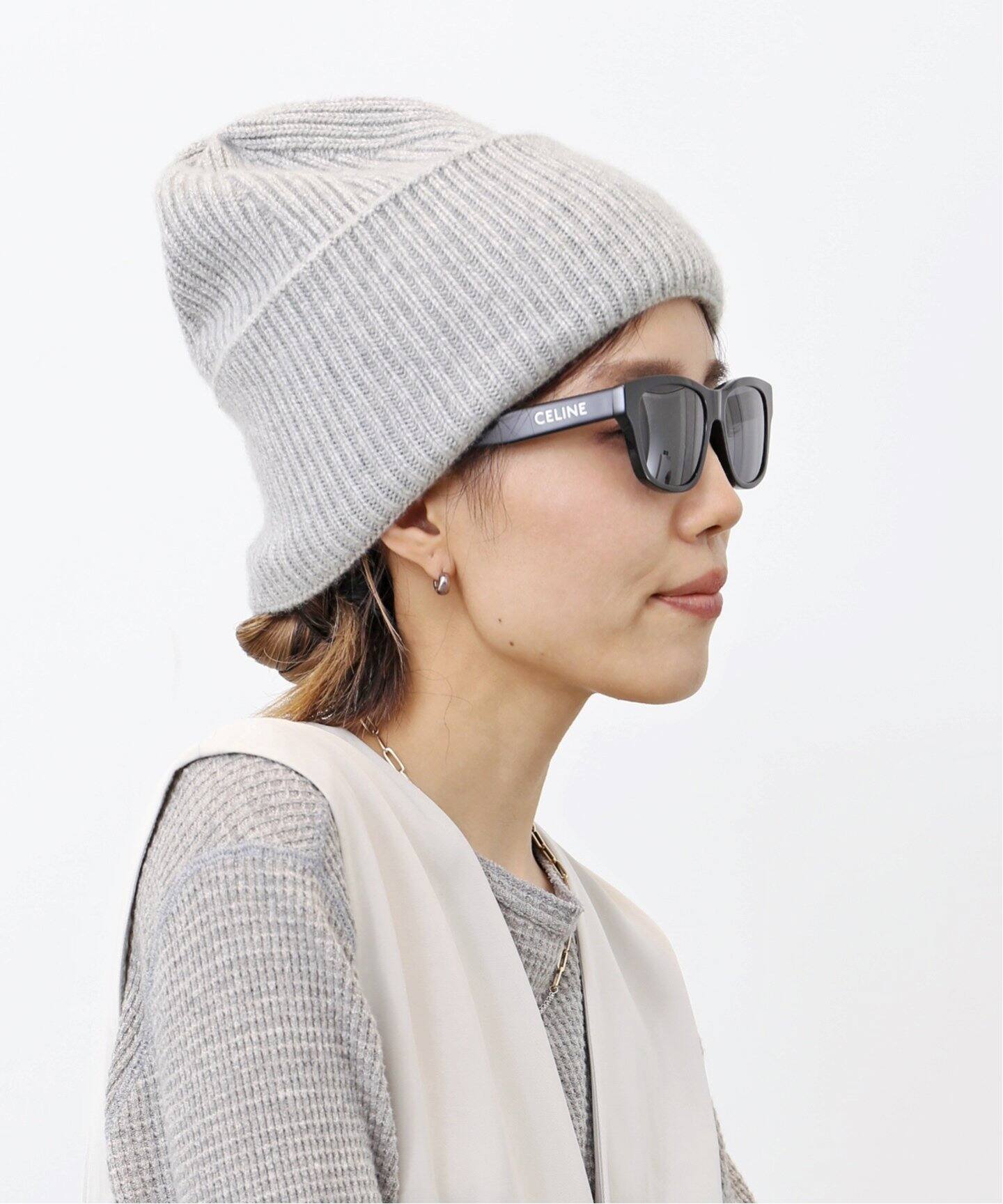 LANEUS/ラネウス】 BEANIE（ニットキャップ・ビーニー）｜L 