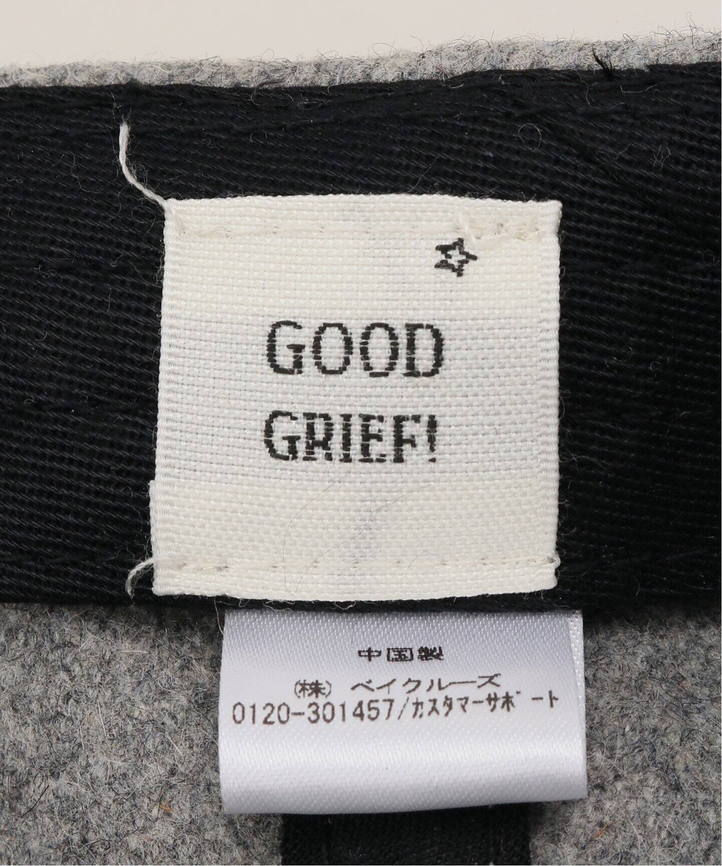 GOOD GRIEF!/グッド グリーフ】 G Cap（キャップ）｜L