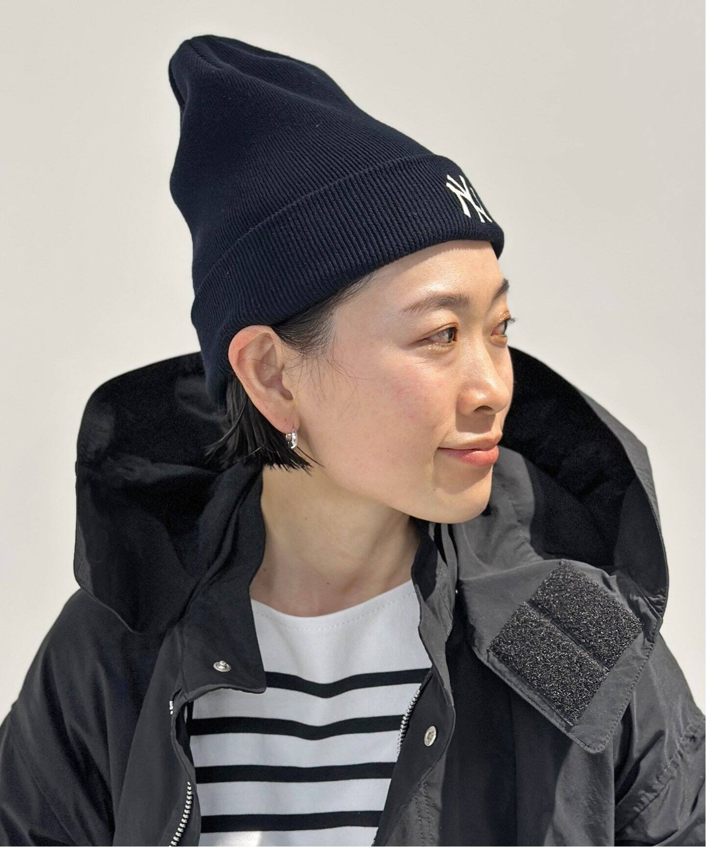 NEW ERA / ニューエラ】ベーシックカフニットキャップ(NAVY)（ニット 