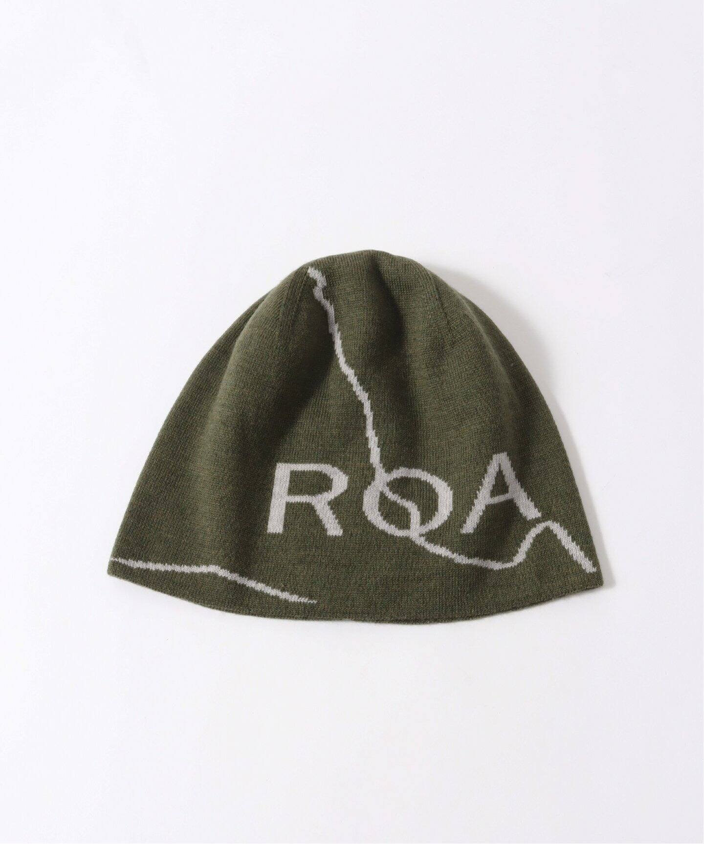 ROA / ロア】BEANIE LOGO（ニットキャップ・ビーニー）｜WISM 