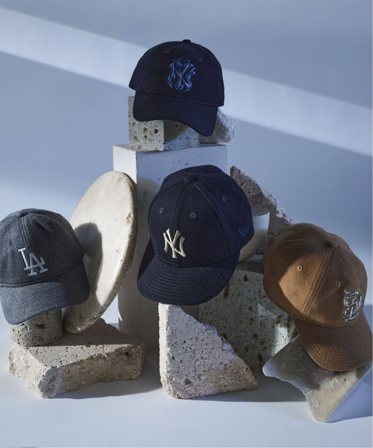 NEW ERA / 別注 Pure Cashmere 9TWENTY LA Dodgers（キャップ 
