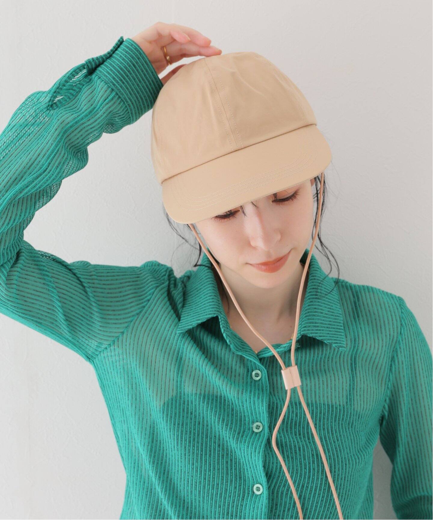 TODAYFUL / トゥデイフル】Leather Cord Cap（キャップ）｜JOINT WORKS 
