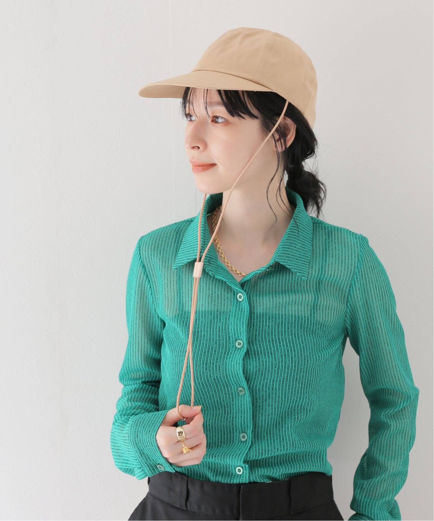 TODAYFUL / トゥデイフル】Leather Cord Cap（キャップ）｜JOINT WORKS 