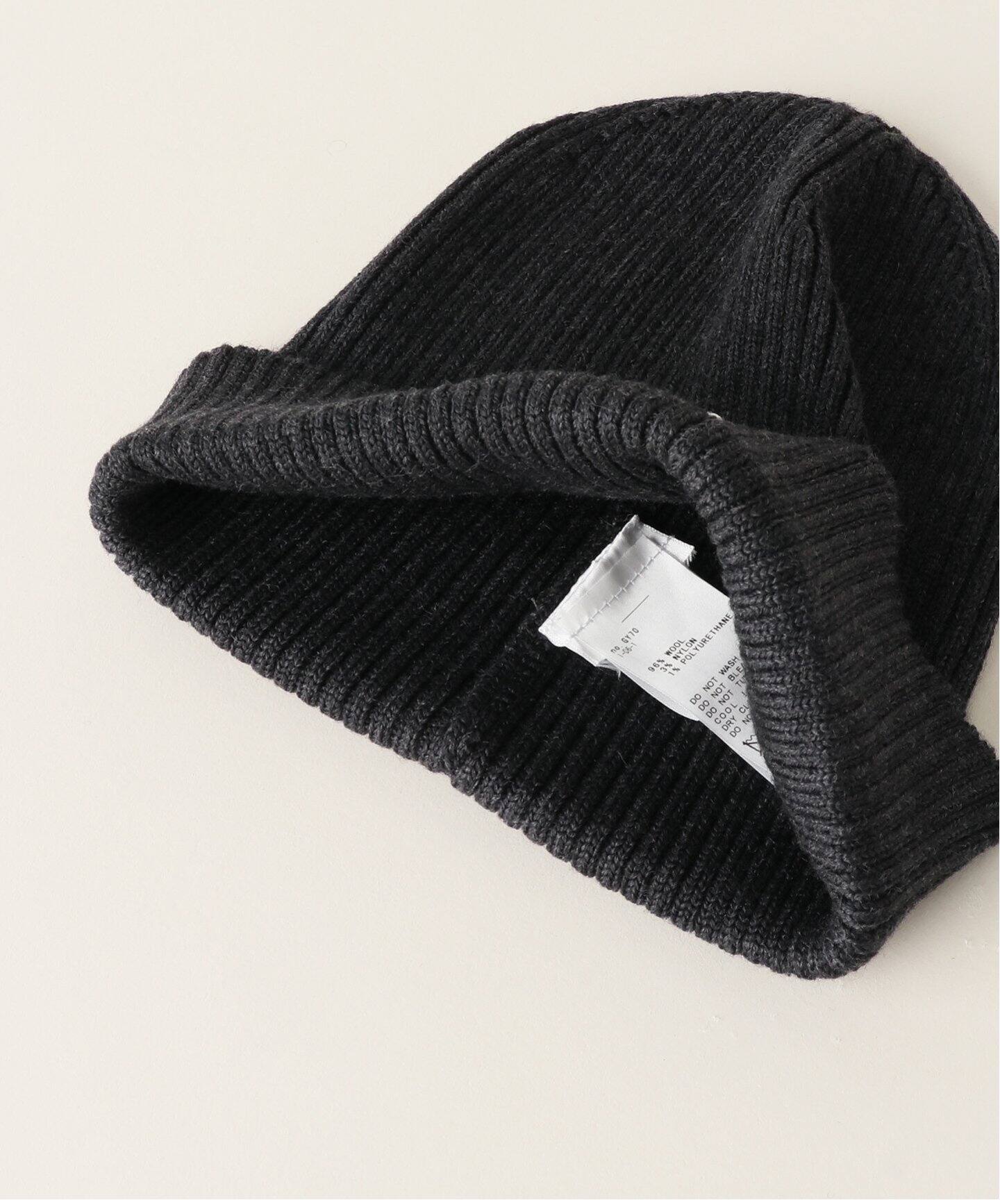 COURREGES/クレージュ】AC RIB KNIT HAT（ニットキャップ・ビーニー  