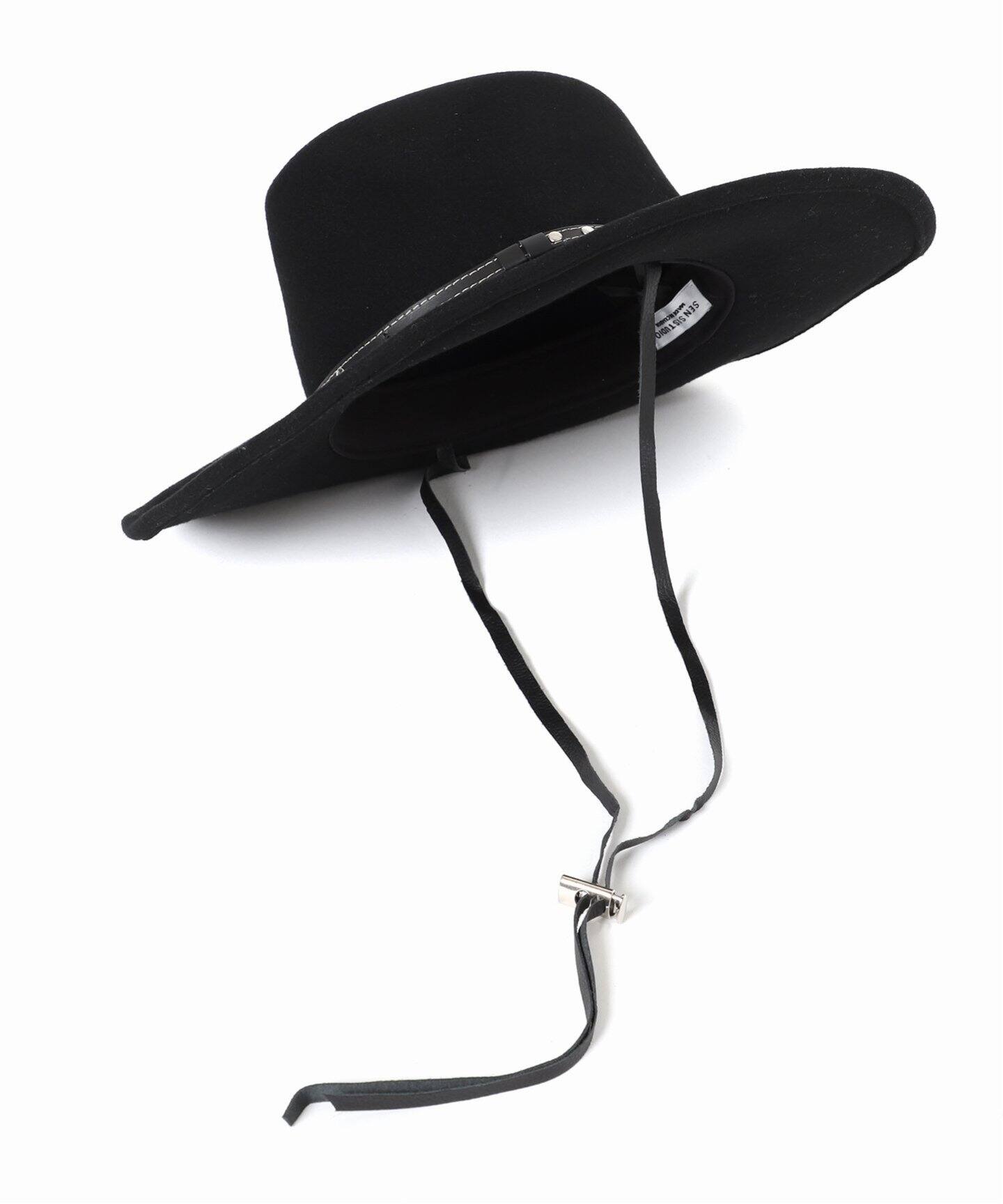 SENSI STUDIO/センシ スタジオ】WESTERN COWBOY FELTED ハット（ハット  