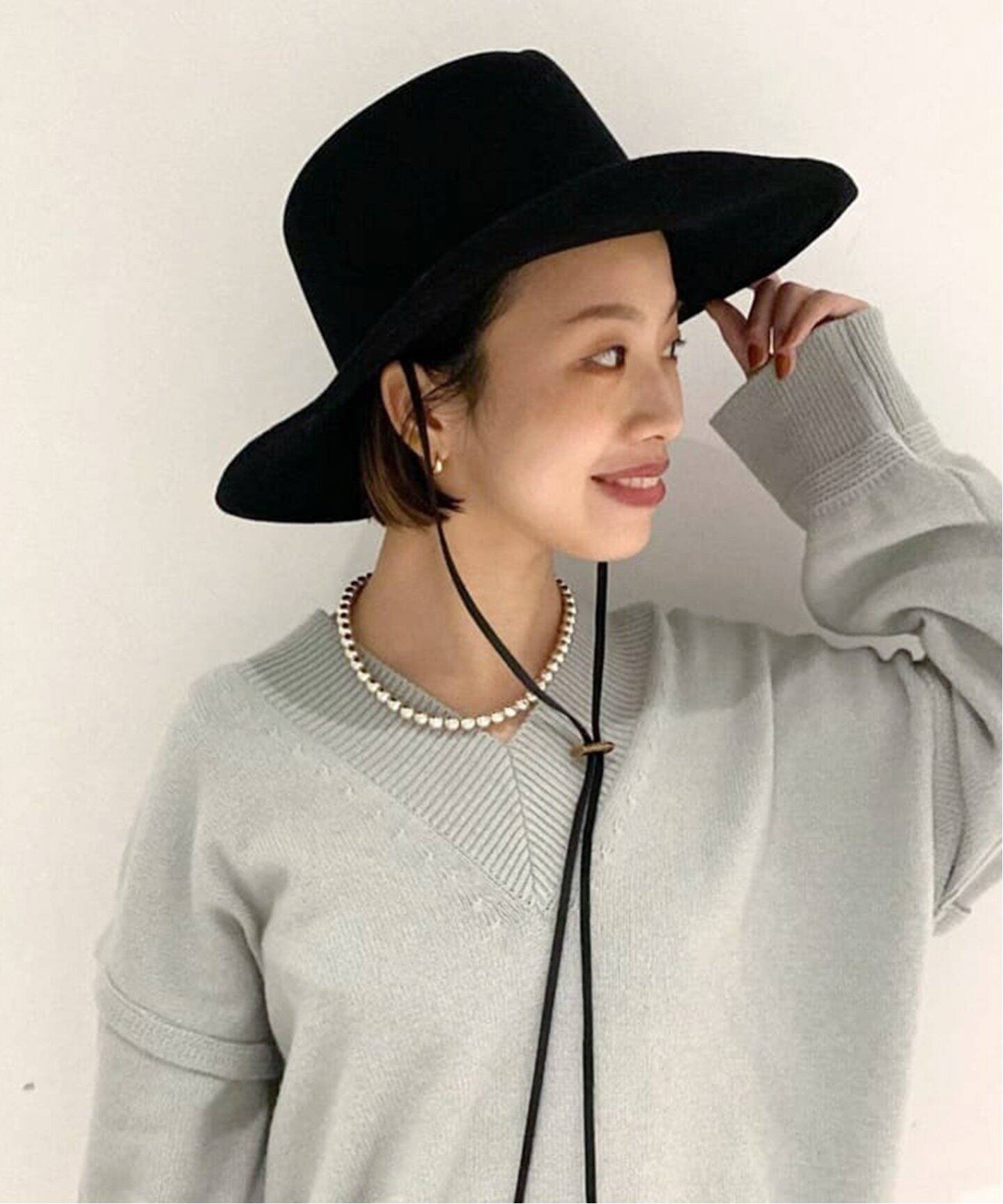 SENSI STUDIO/センシ スタジオ】WESTERN COWBOY FELTED ハット（ハット  