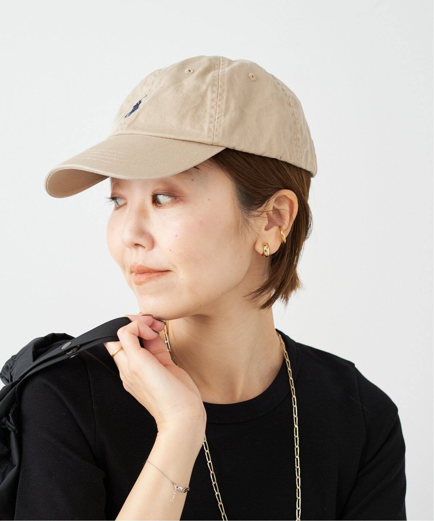 POLO RALPH LAUREN / ポロ ラルフ ローレン】 キャップ（ベージュ 