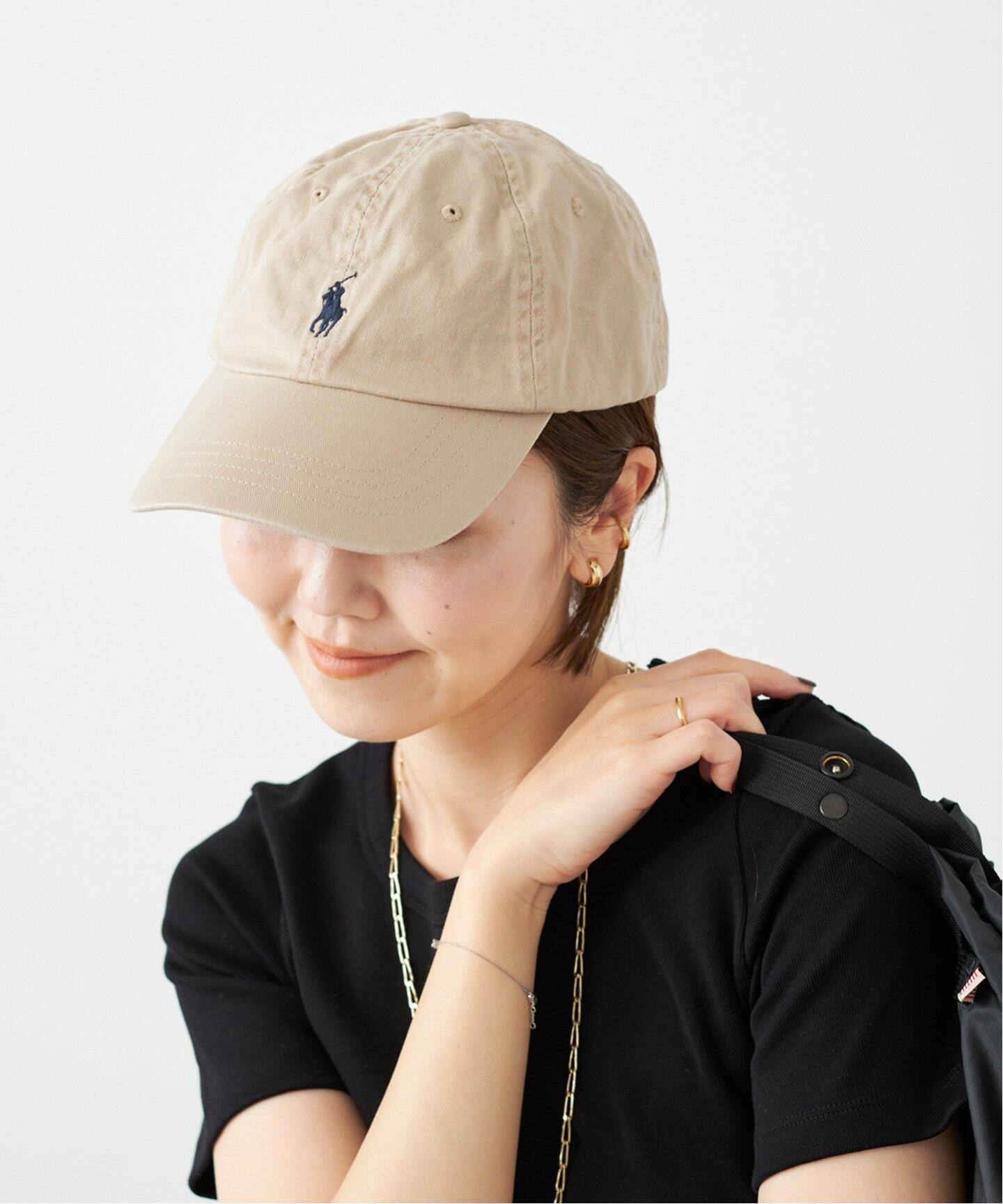 POLO RALPH LAUREN / ポロ ラルフ ローレン】 キャップ（ベージュ  