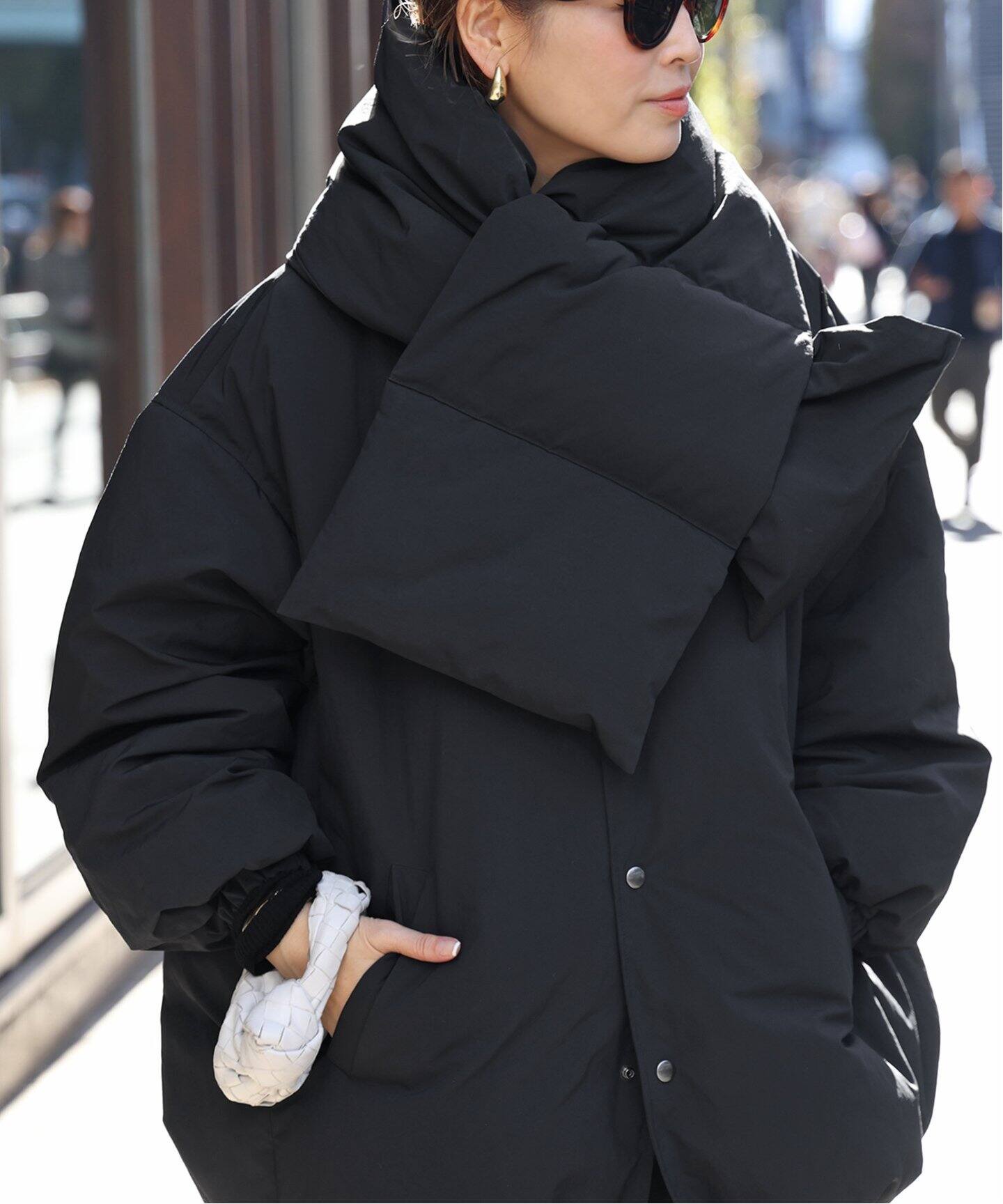 CALUX/キャラクス】 PUFFER SCARF（スカーフ／バンダナ）｜Deuxieme  