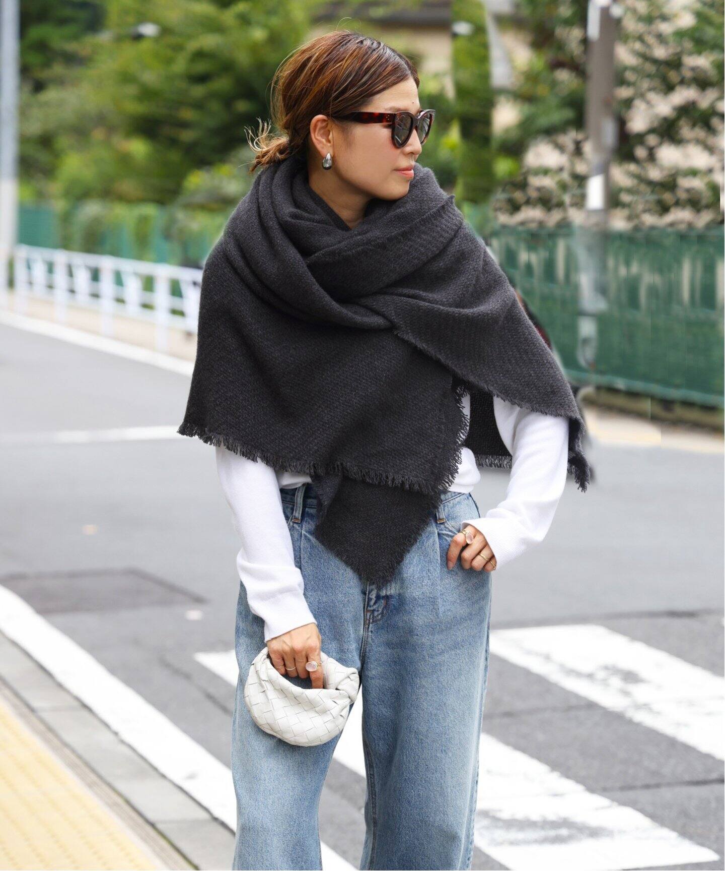 ALONPI CASHMERE/ アロンピ カシミア】 カシミヤストール（ストール  