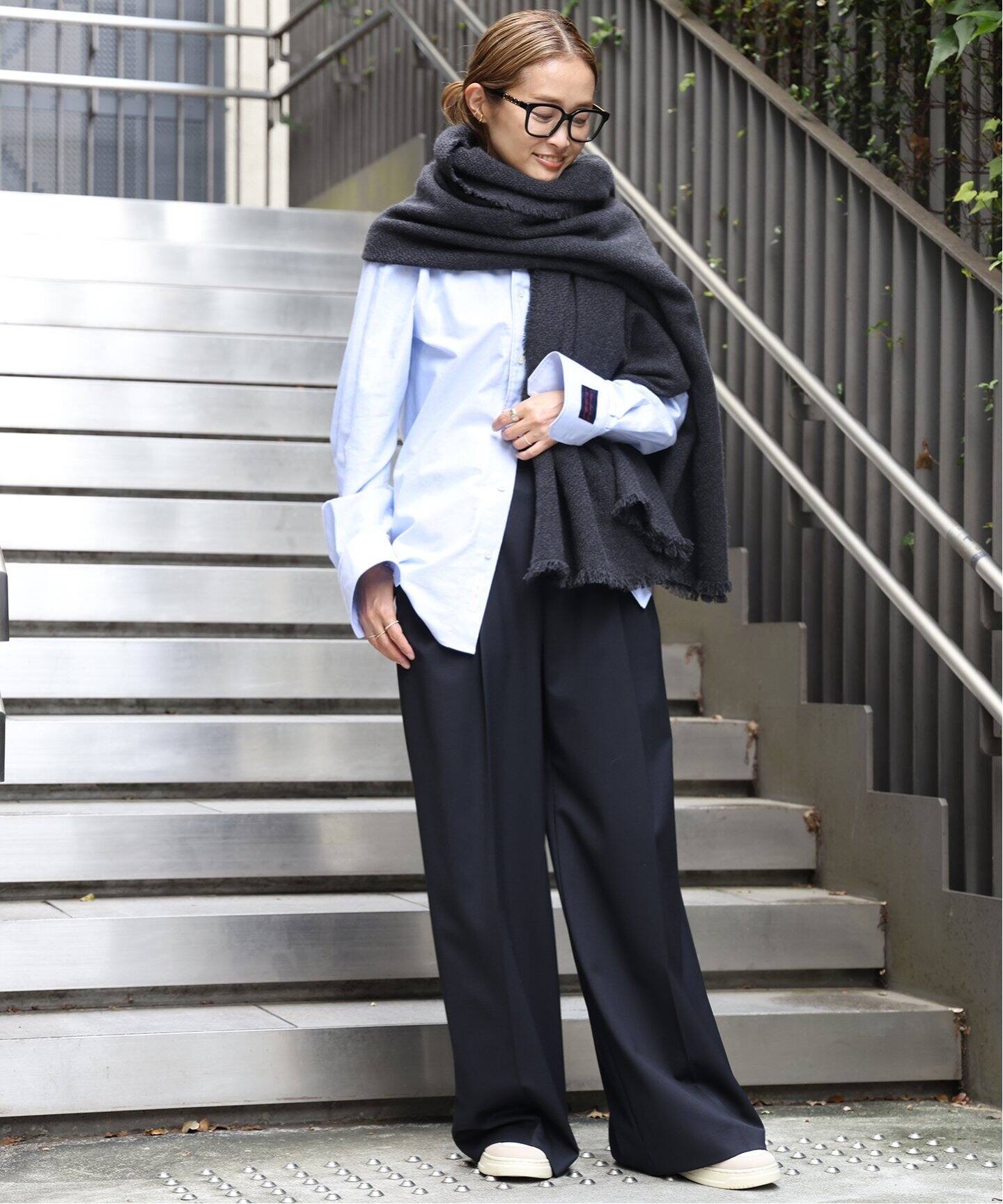 ALONPI CASHMERE/ アロンピ カシミア】 カシミヤストール（ストール  