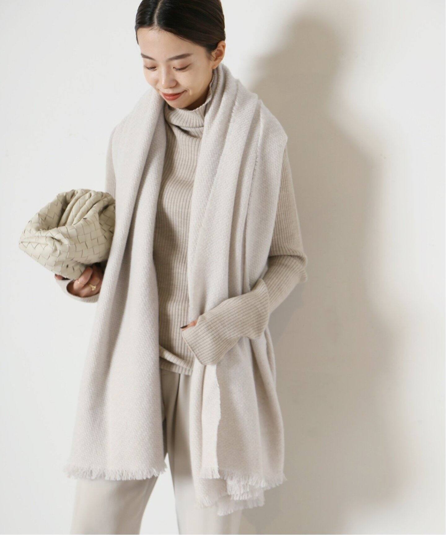ALONPI CASHMERE/アロンピ カシミア】カシミア ストール（ストール 