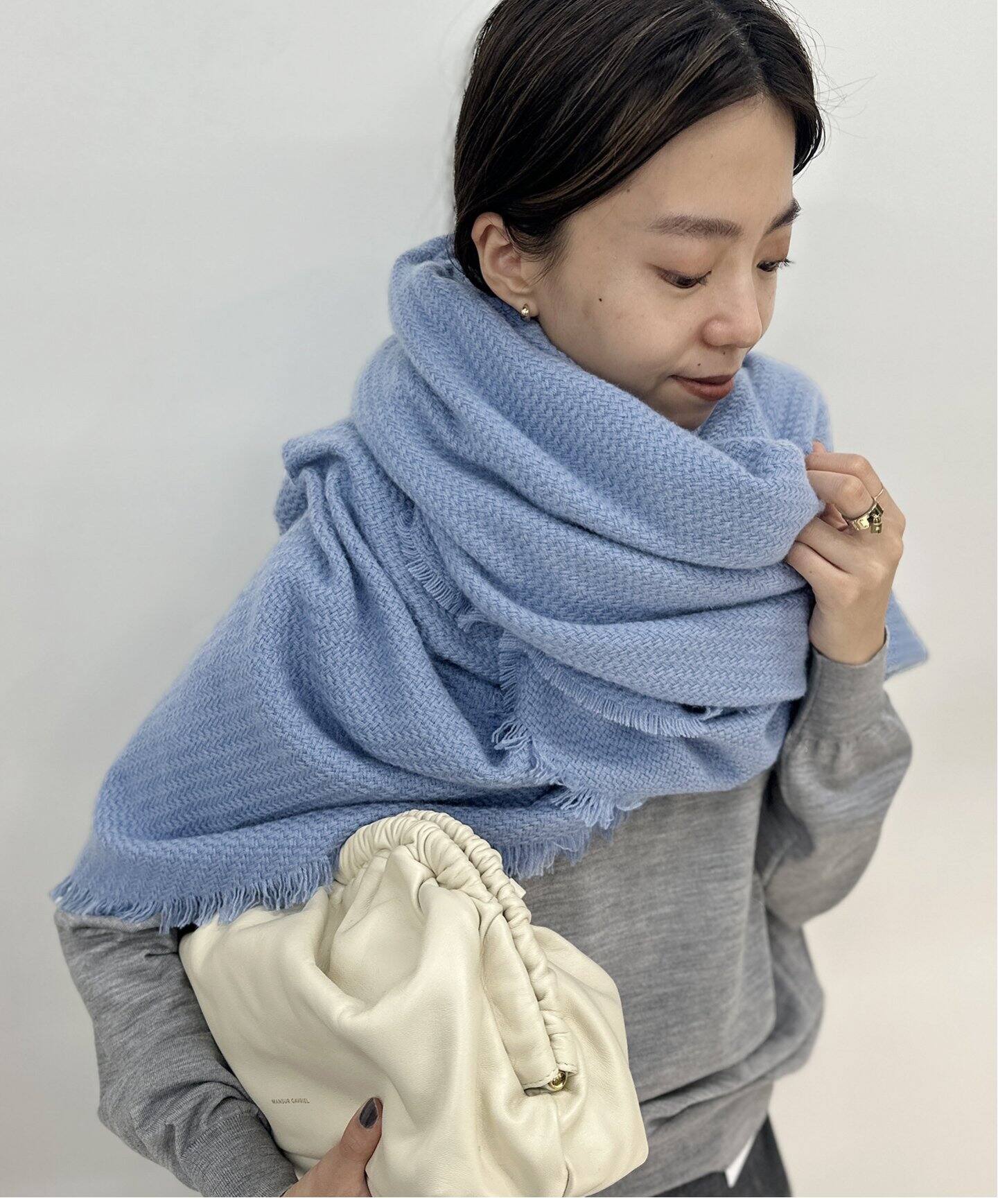 ALONPI CASHMERE/アロンピ カシミヤ】カシミヤストール（ストール 