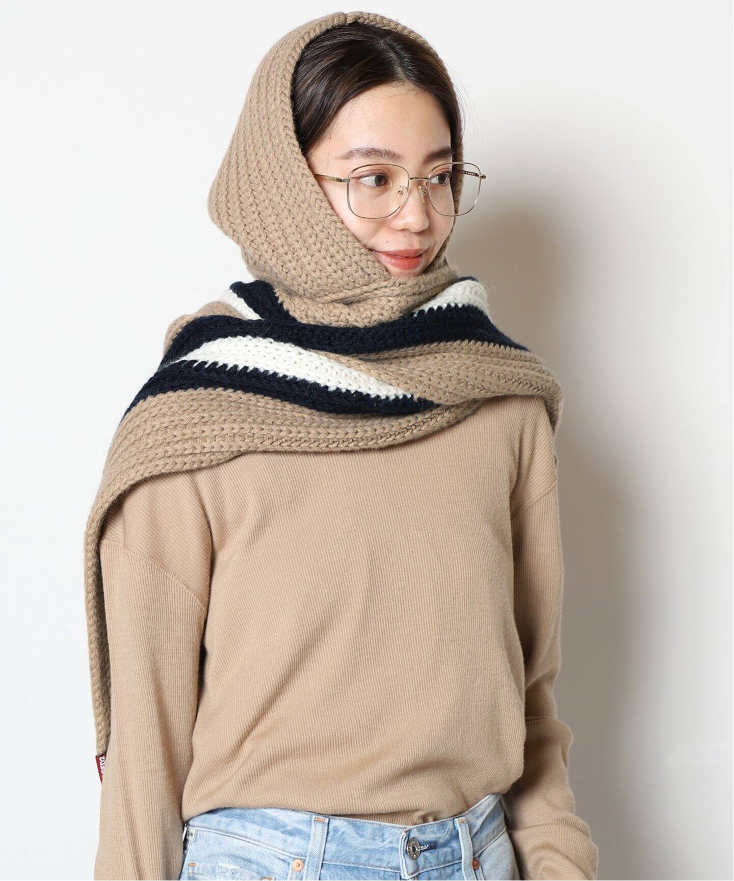 DSQUARED2/ディースクエアード】 KNIT スカーフ（ストール）｜MUSE de 