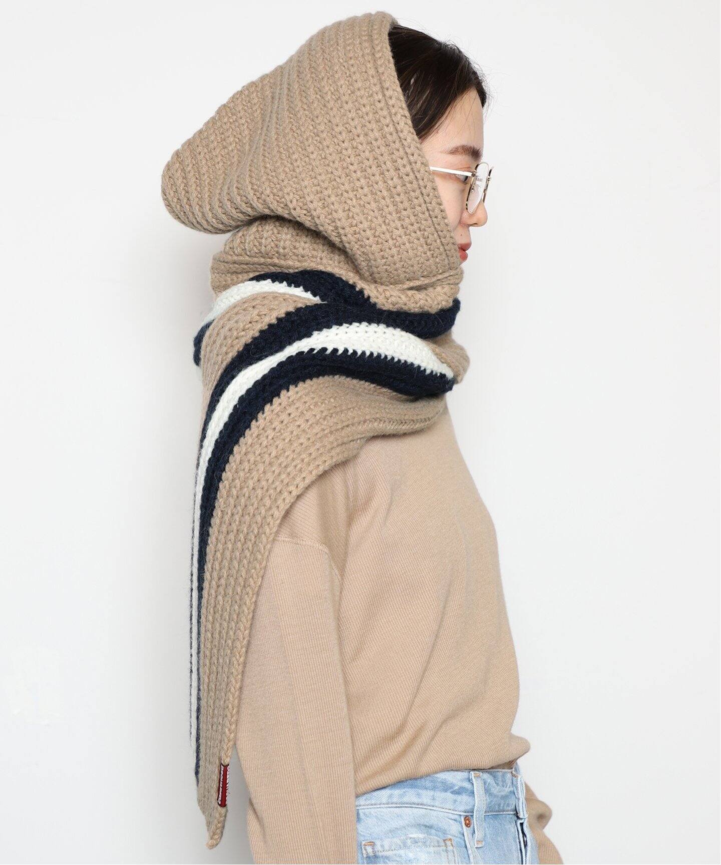 DSQUARED2/ディースクエアード】 KNIT スカーフ（ストール）｜MUSE de 