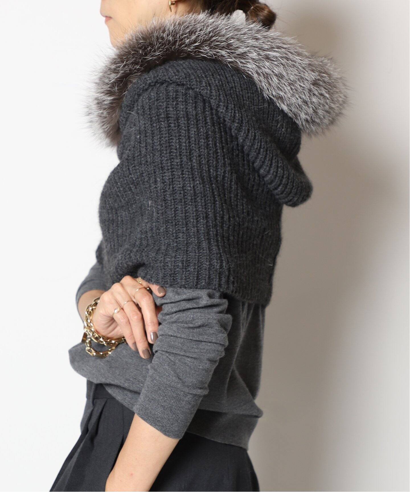 FRATELLI TALLI/フラテリータリー】fox fur バラクラバ（その他  