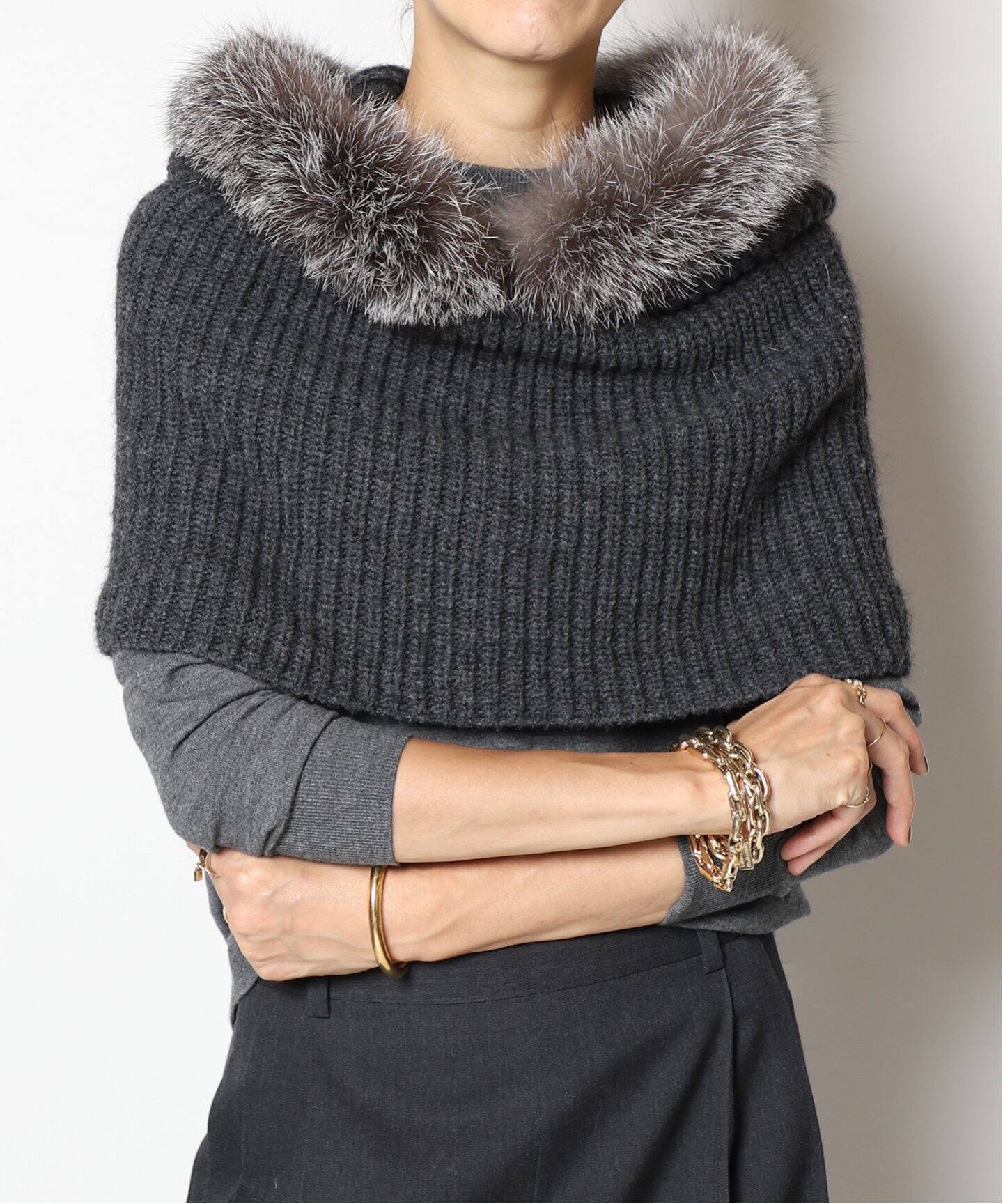 FRATELLI TALLI/フラテリータリー】fox fur バラクラバ（その他  