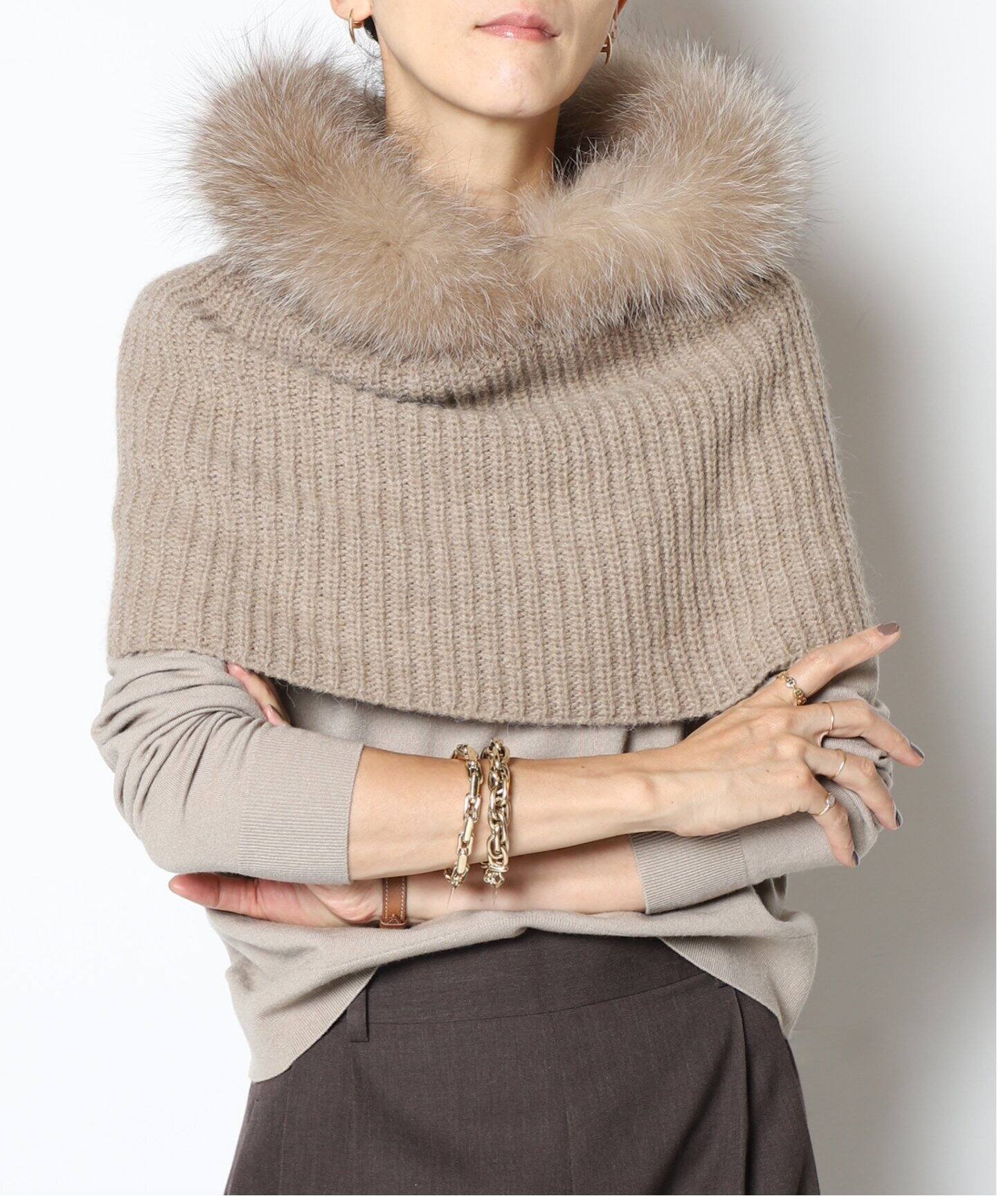 FRATELLI TALLI/フラテリータリー】fox fur バラクラバ（その他  