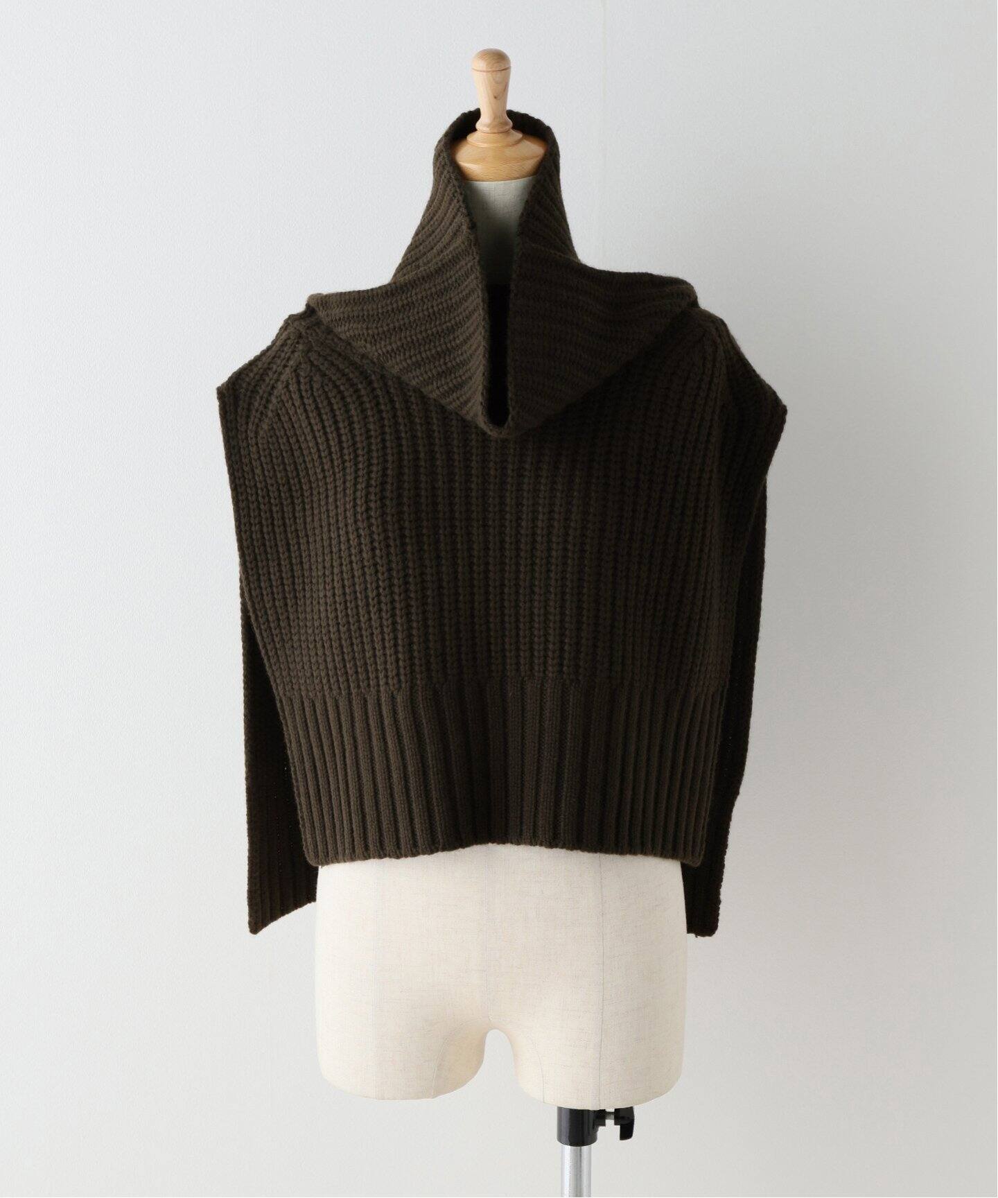 YVES SALOMON/イヴ サロモン】 WOOL FRONT KNITWEAR（その他  