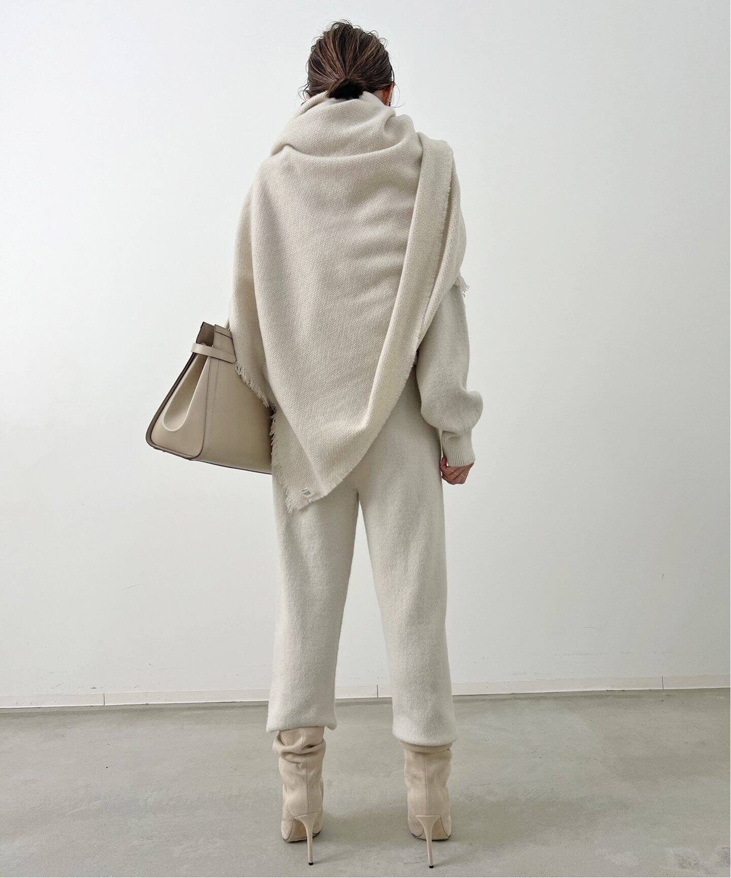 ALONPI CASHMERE / アロンピ カシミア】stole（マフラー）｜L  