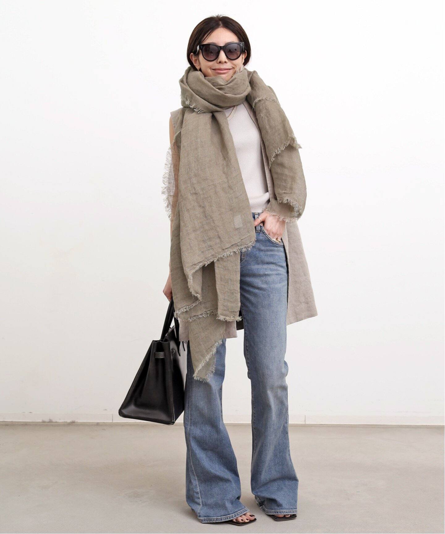 Maison De Vacances/メゾン ド バカンス】STOLE（ストール）｜L  