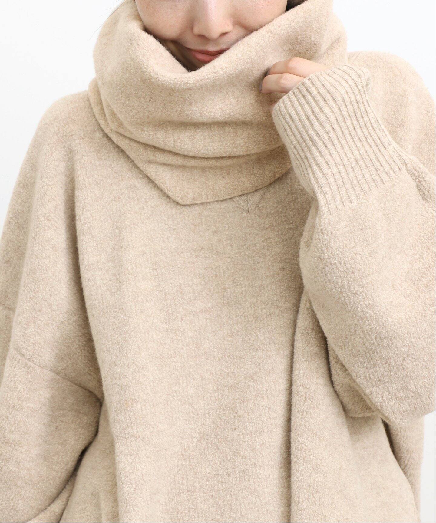 ADR/エーディーアール】 Wool pile Snood（ネックウォーマー）｜L 
