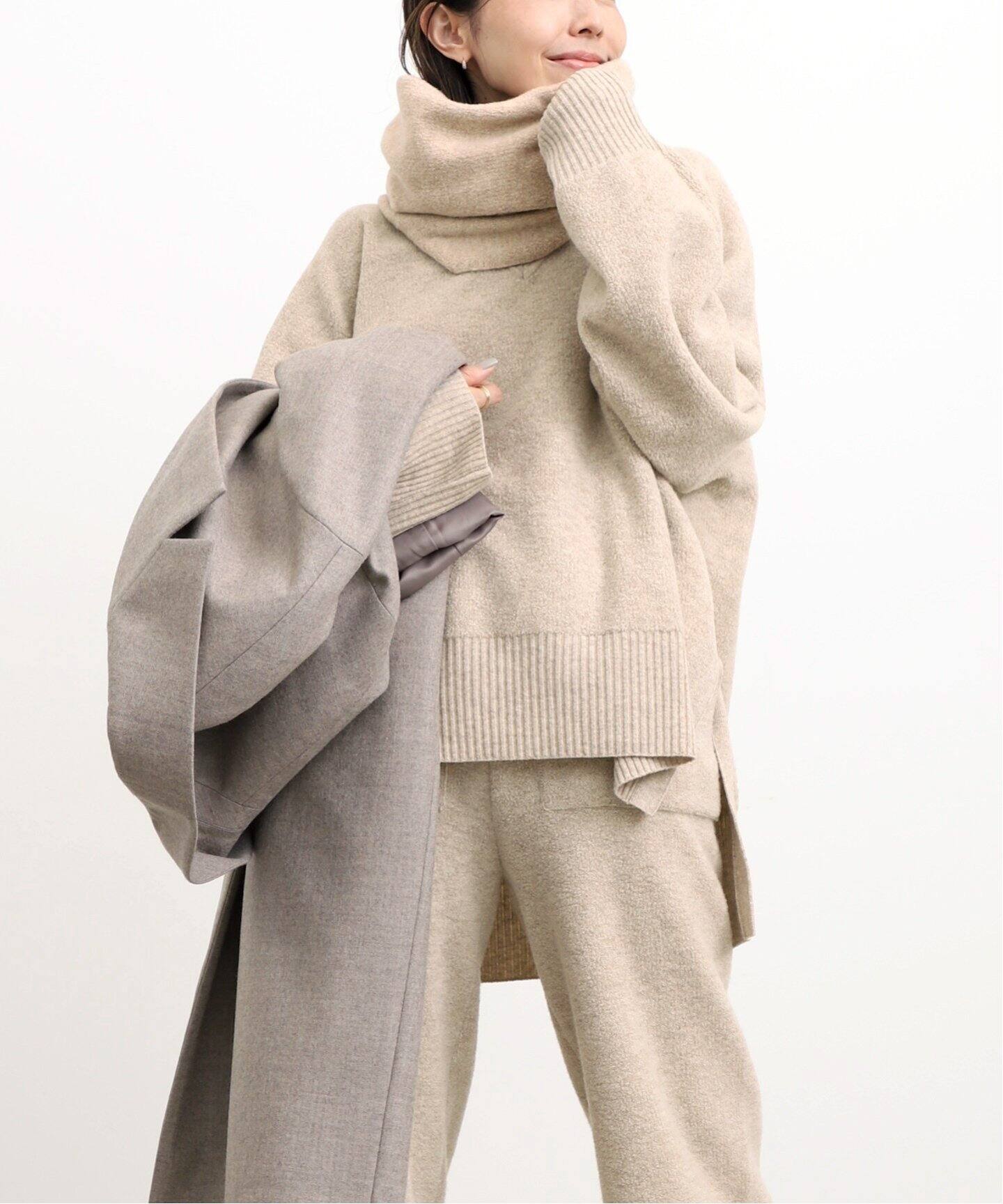 ADR/エーディーアール】 Wool pile Snood（ネックウォーマー）｜L 