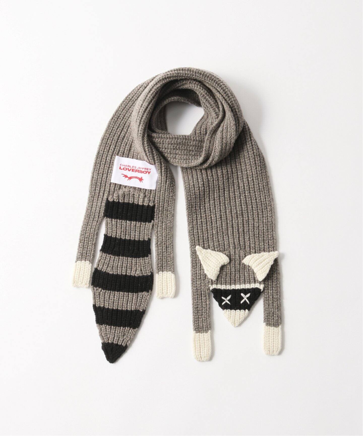 Charles Jeffrey LOVERBOY 】 ANIMAL SCARF（マフラー）｜UNFOLLOW  