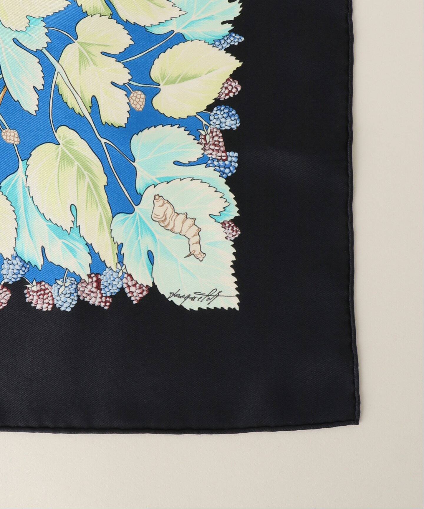 エルメス HERMES ハンカチ 花柄 （HERMES / エルメス】l 