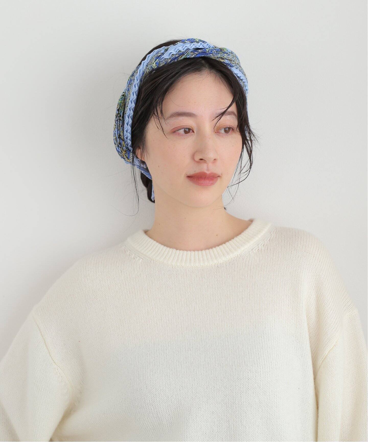 HERMES / エルメス】インドの狩猟 プリーツスカーフ（スカーフ  