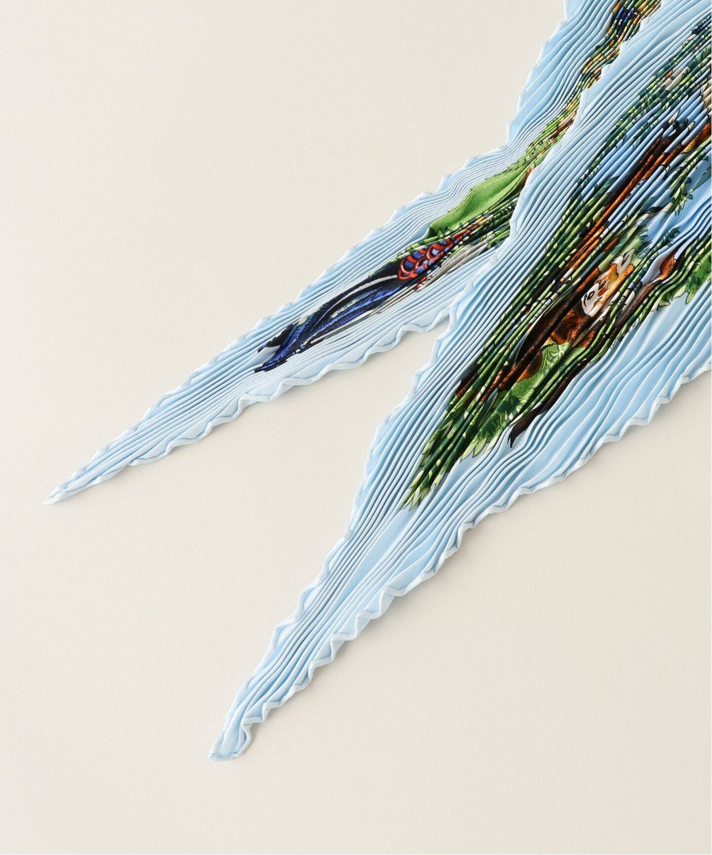 HERMES / エルメス】Pleats Scarf / SICHUAN 四川省（スカーフ 