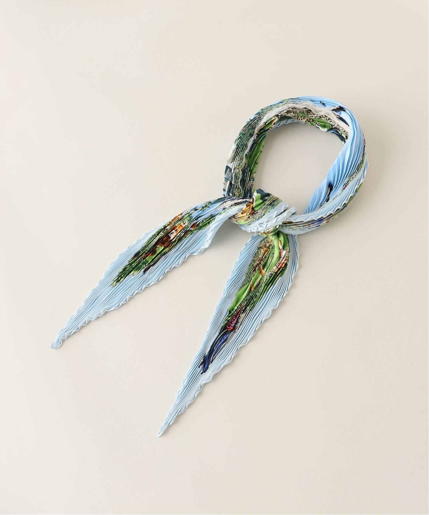 HERMES / エルメス】Pleats Scarf / SICHUAN 四川省（スカーフ 