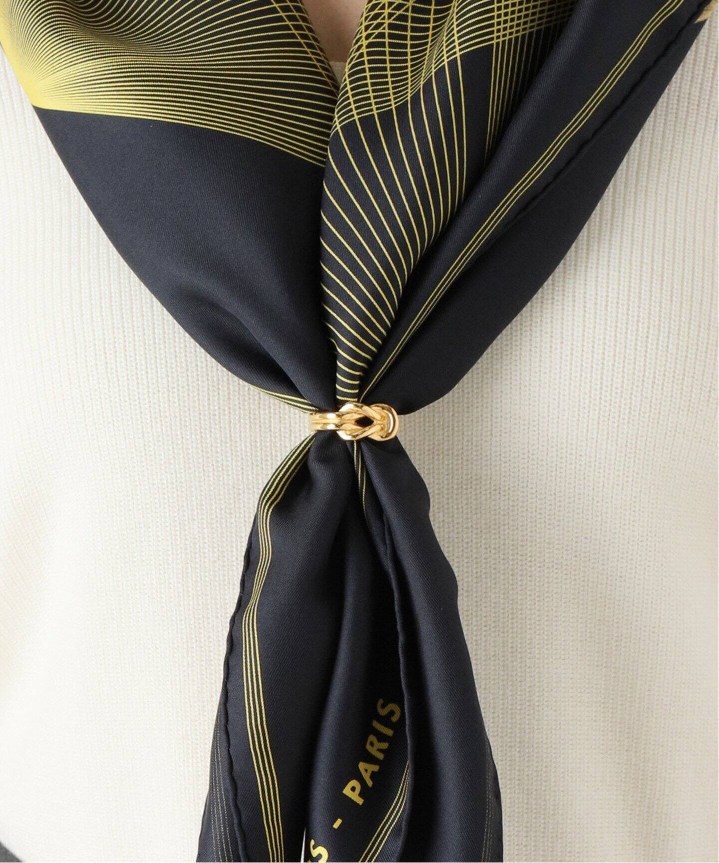 HERMES/エルメス】スカーフリング / アタメ（その他ファッション小物  