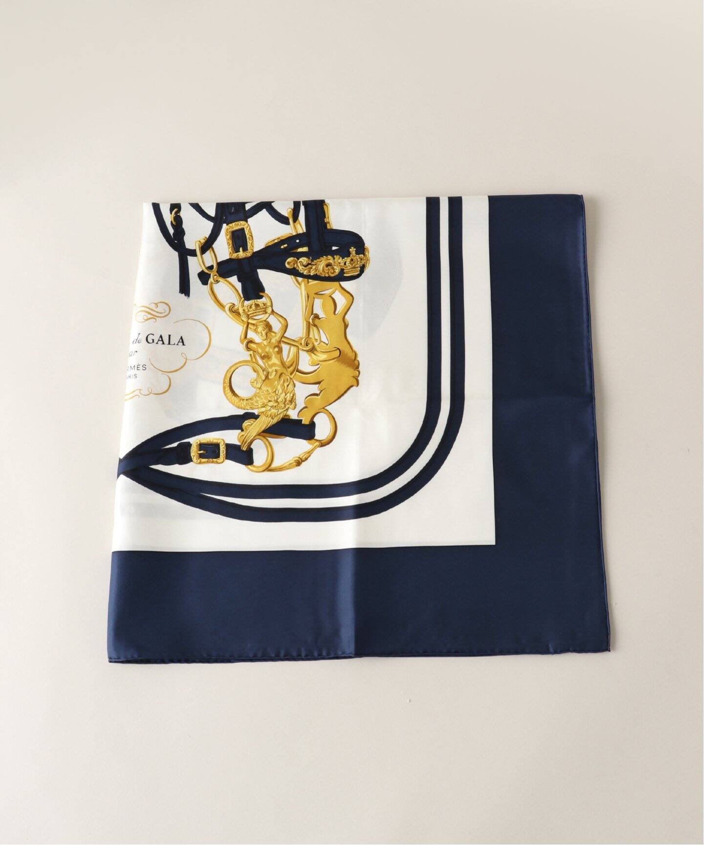 HERMES / エルメス】 式典用馬勒 / BRIDES de GALA カレ90（スカーフ  