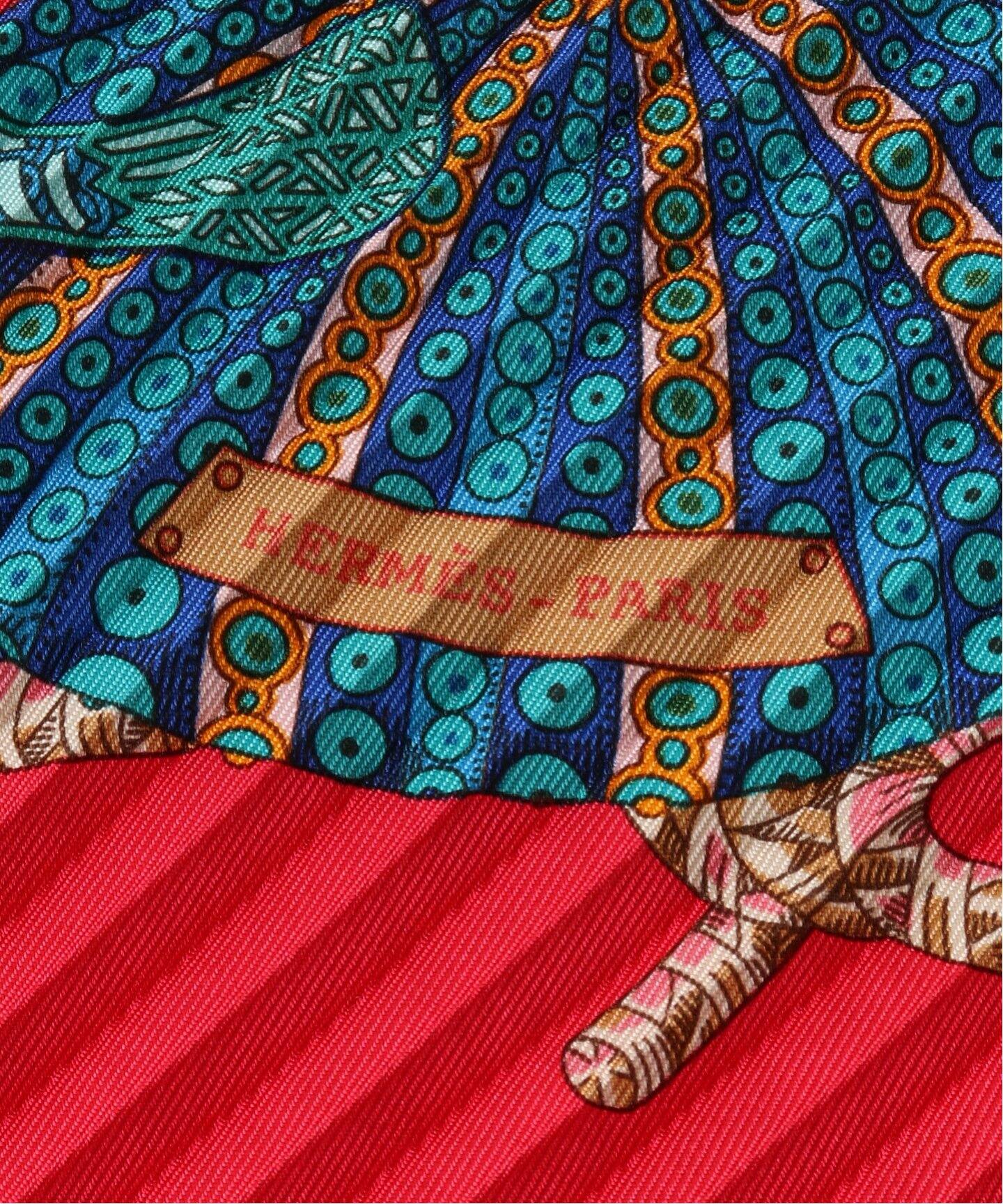 HERMES / エルメス】深海 / Grands Fonds プリーツスカーフ（スカーフ 